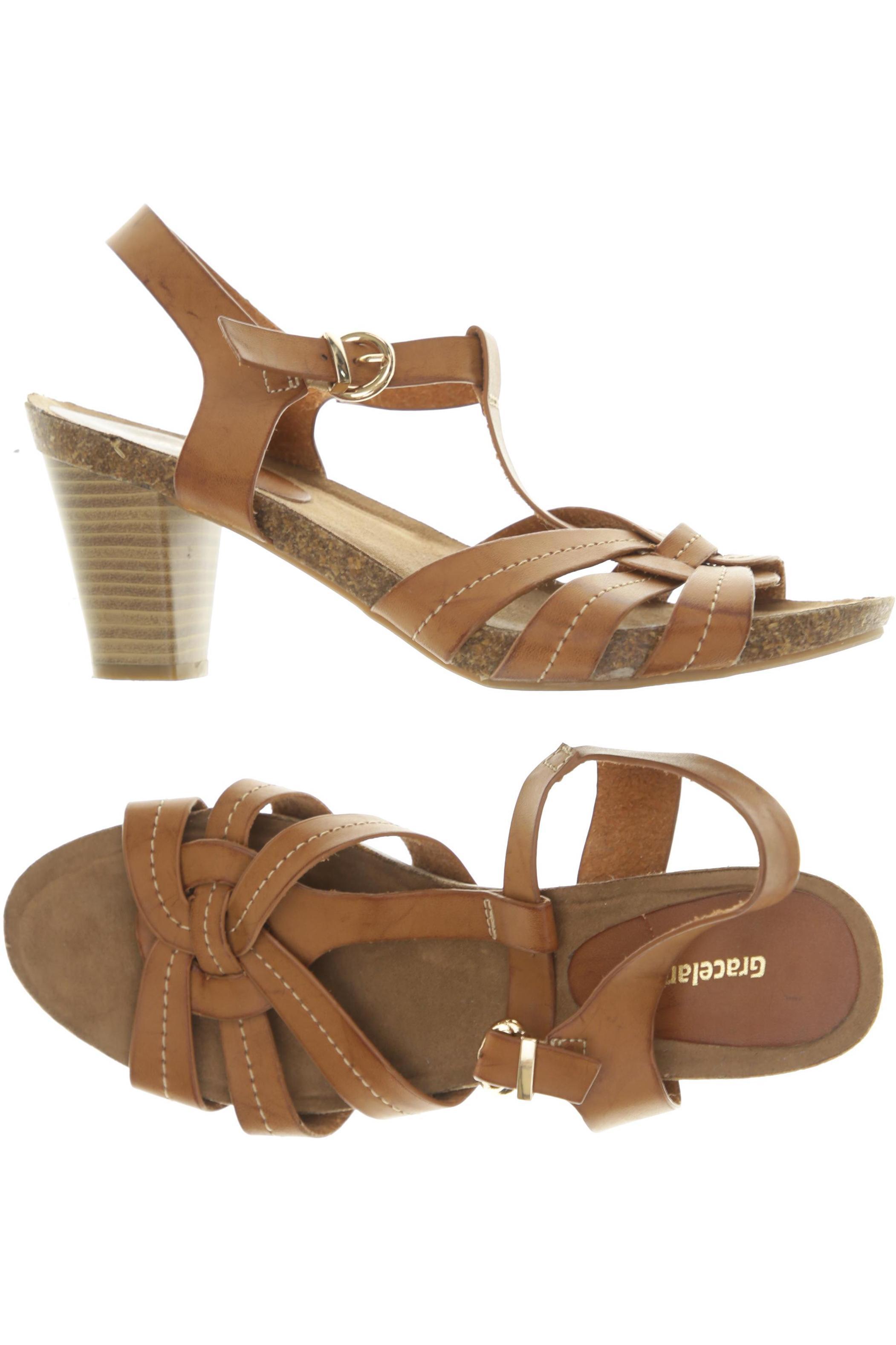 

Graceland Damen Sandale, braun, Gr. 42