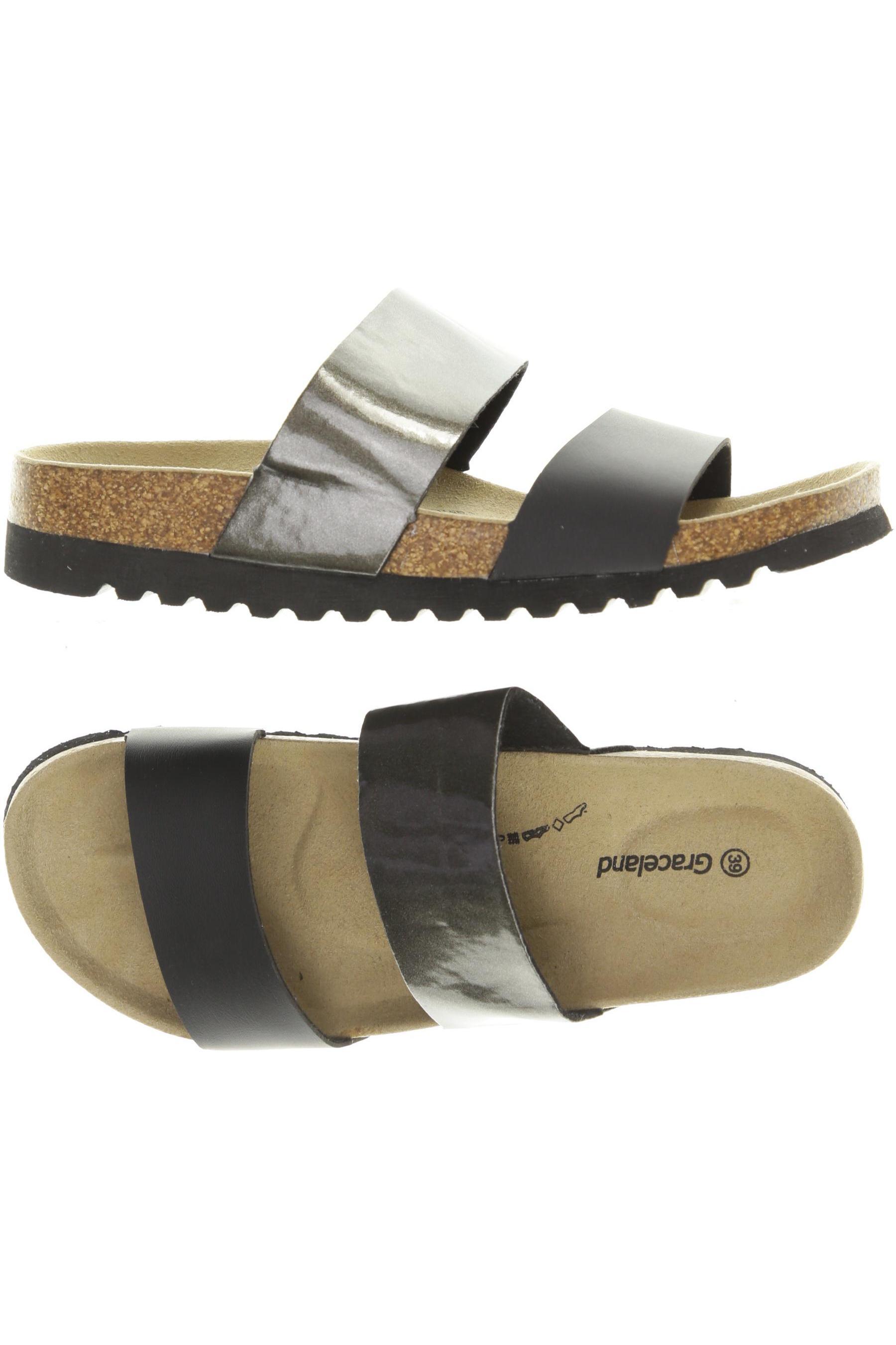 

Graceland Damen Sandale, schwarz, Gr. 39