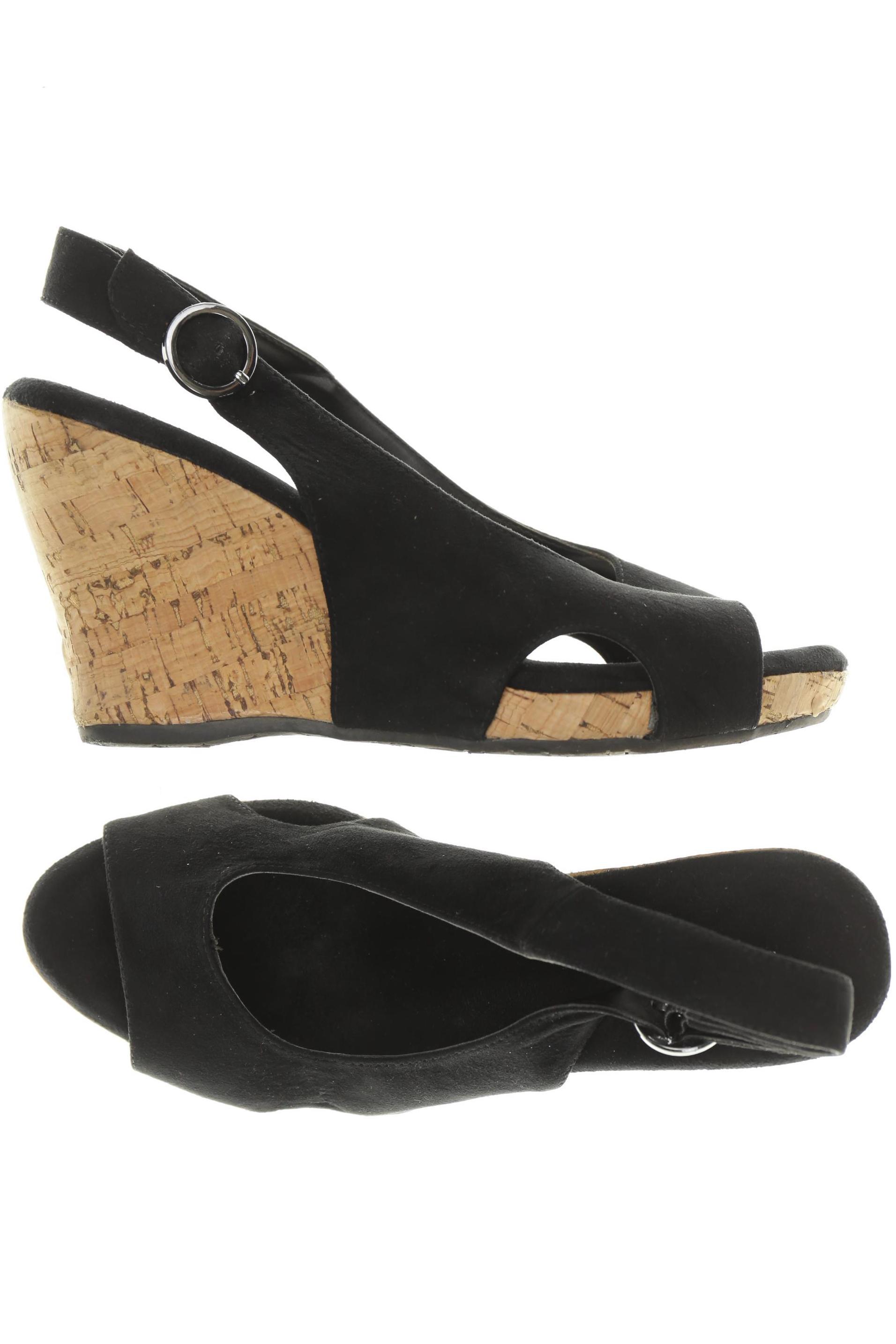 

Graceland Damen Sandale, schwarz, Gr. 38