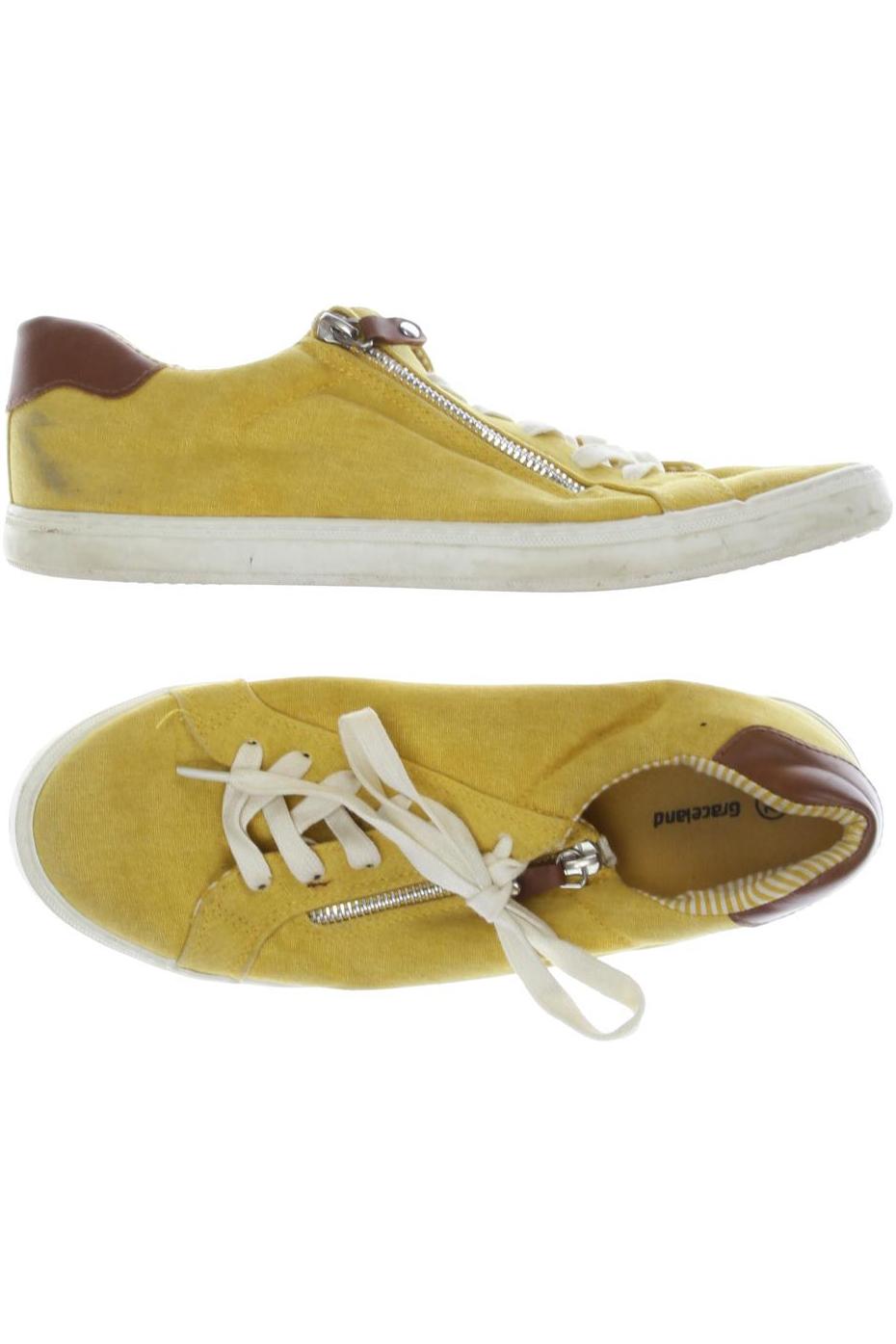 

Graceland Damen Sneakers, gelb, Gr. 42