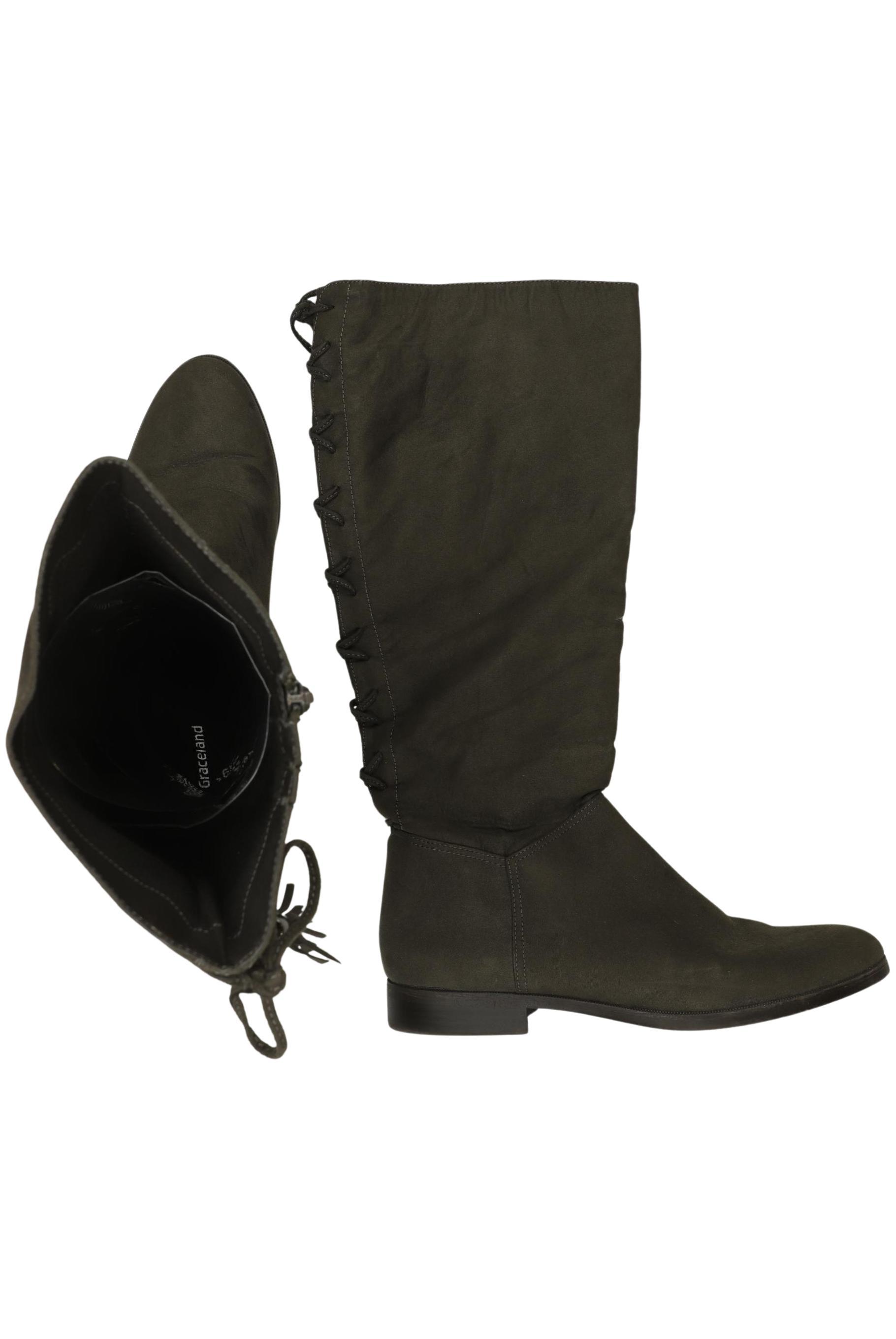 

Graceland Damen Stiefel, grün, Gr. 40