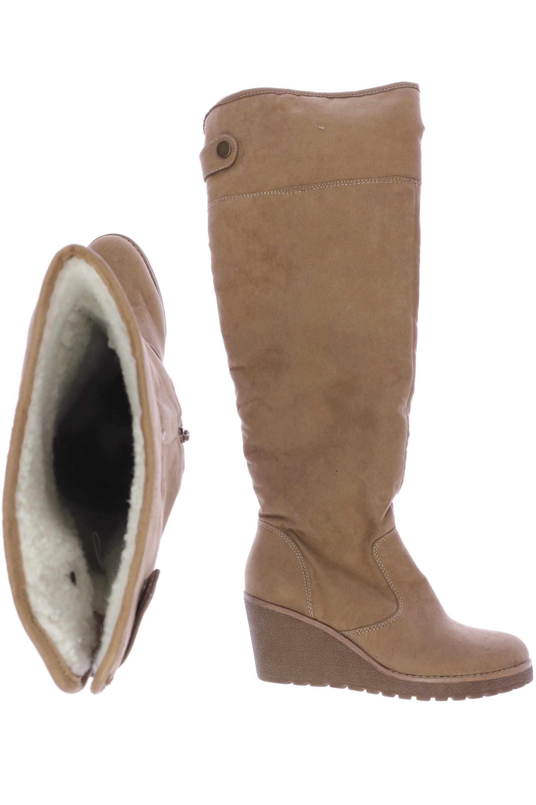 

Graceland Damen Stiefel, beige, Gr. 38