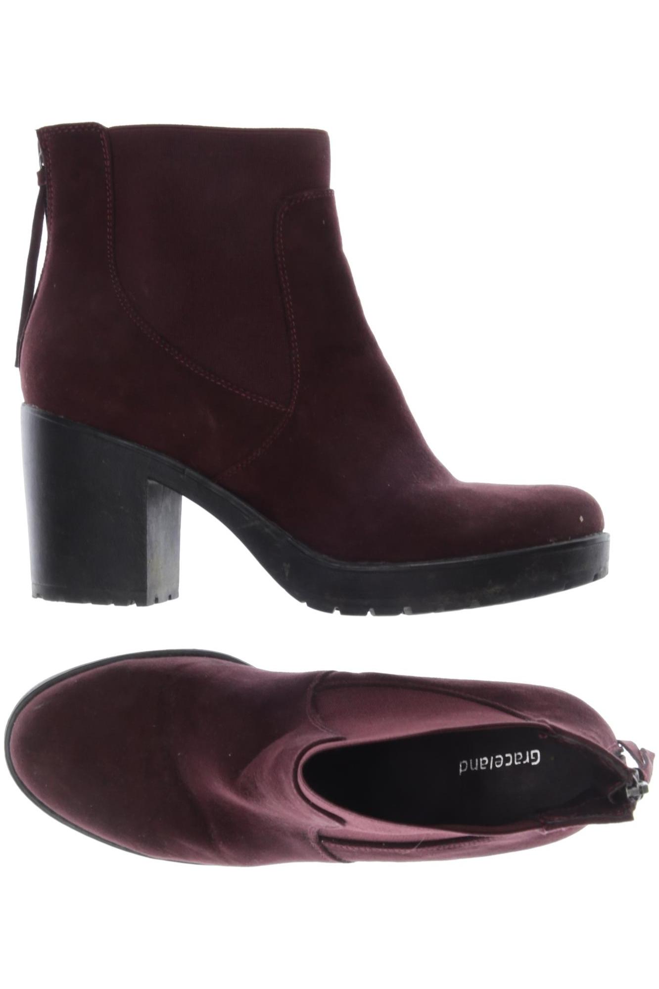

Graceland Damen Stiefelette, bordeaux, Gr. 40