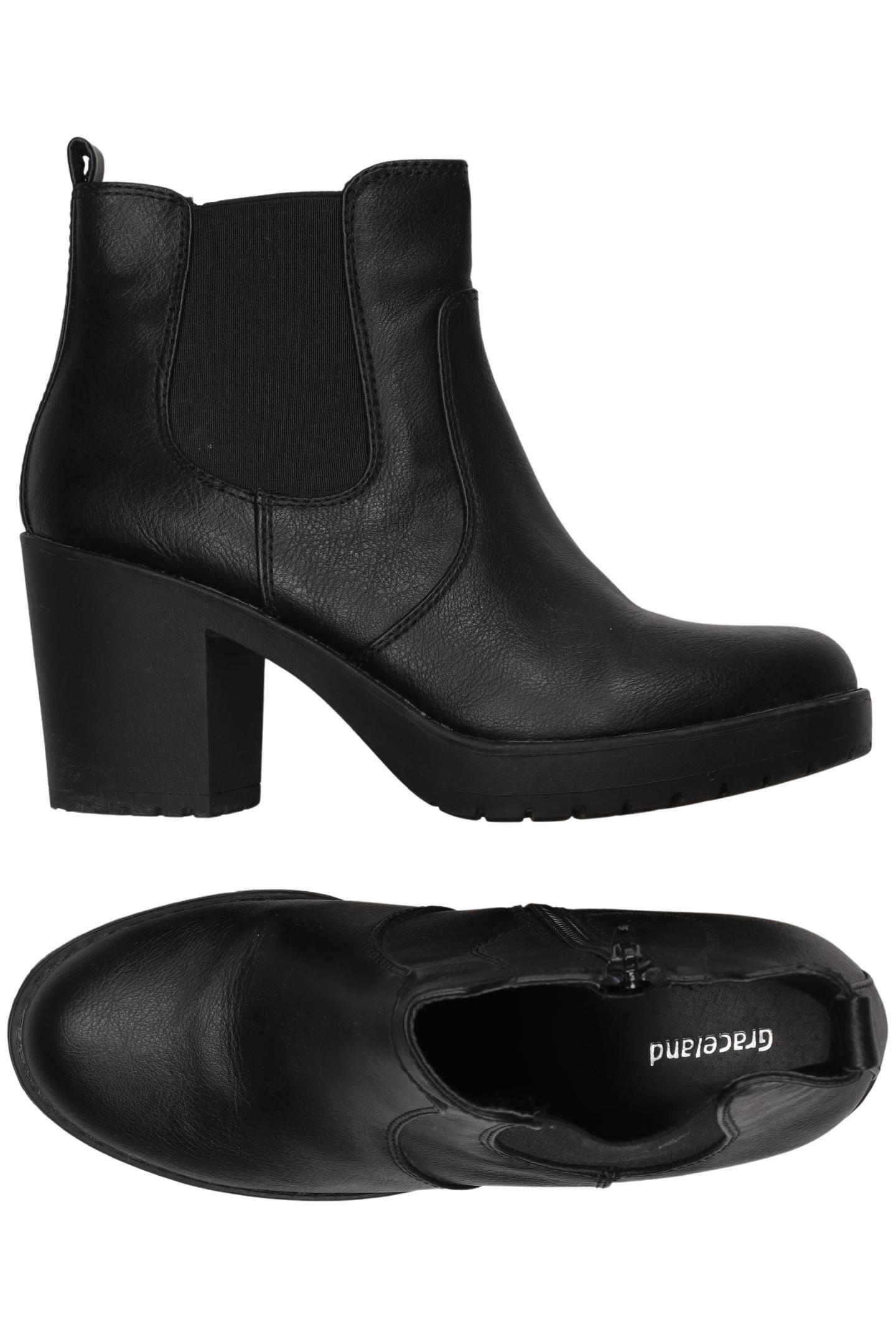 

Graceland Damen Stiefelette, schwarz, Gr. 39