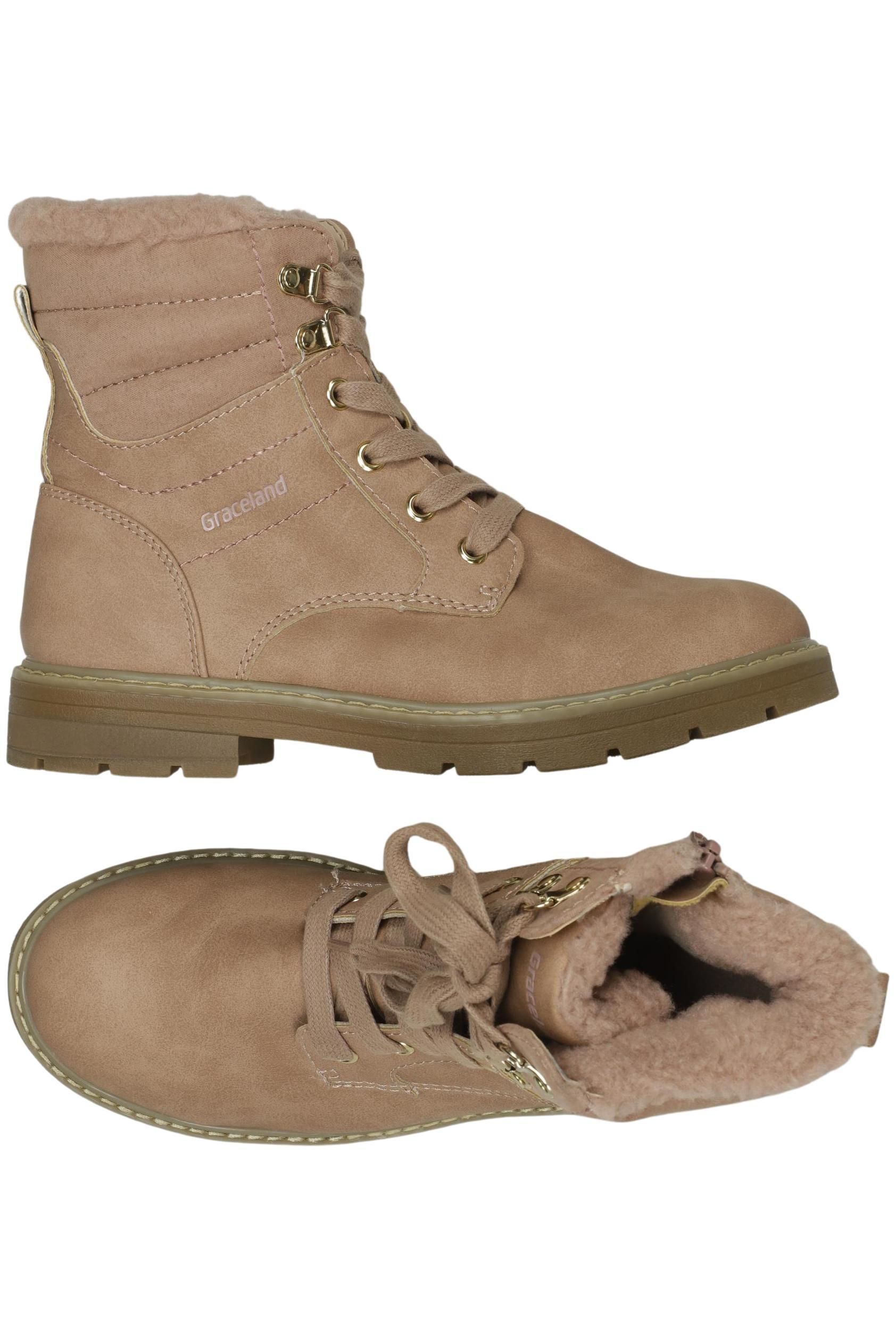 

Graceland Damen Stiefelette, beige, Gr. 37