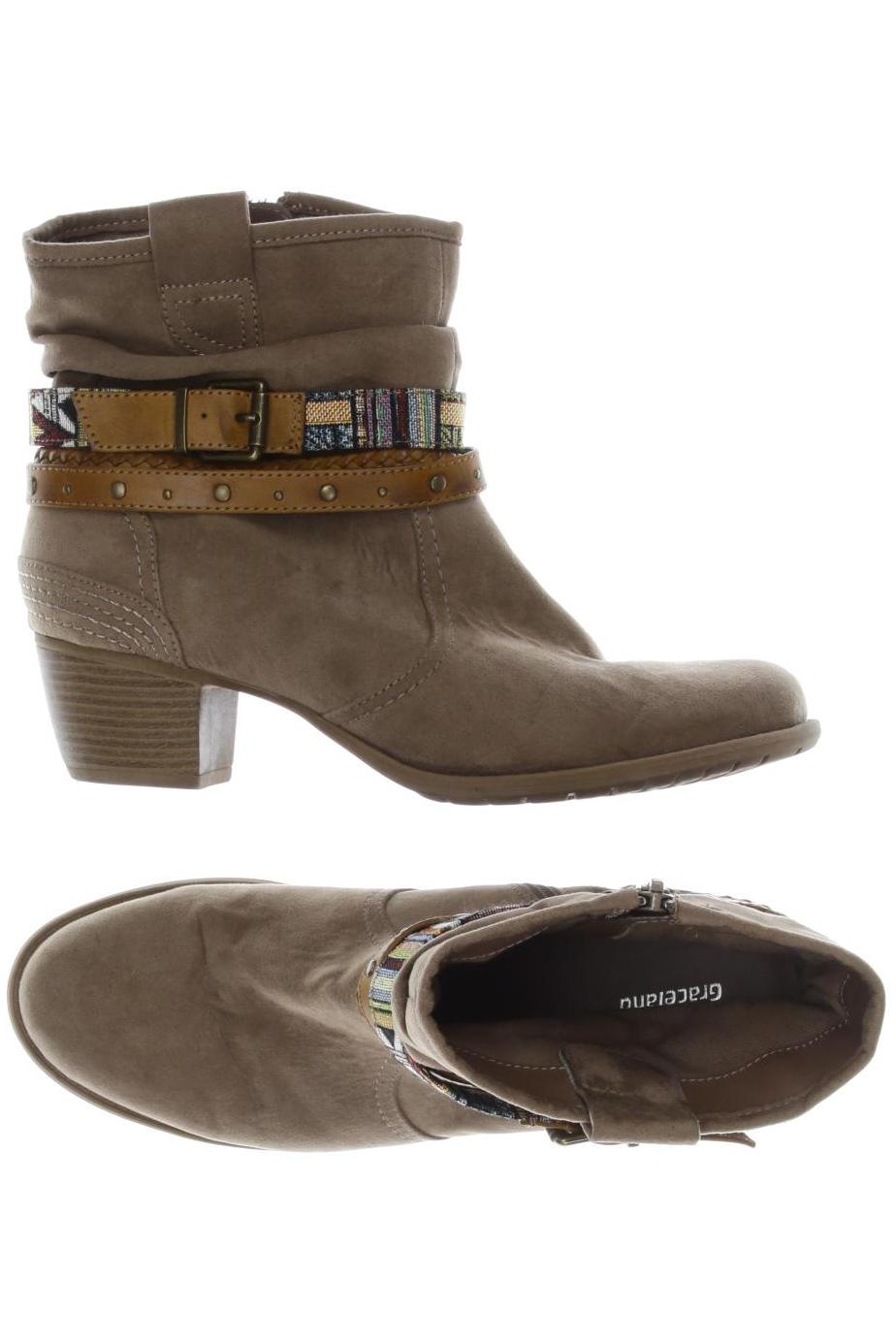 

Graceland Damen Stiefelette, beige, Gr. 41