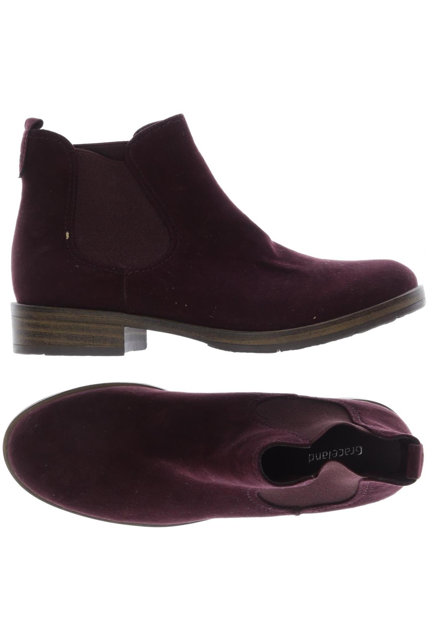 

Graceland Damen Stiefelette, bordeaux, Gr. 38