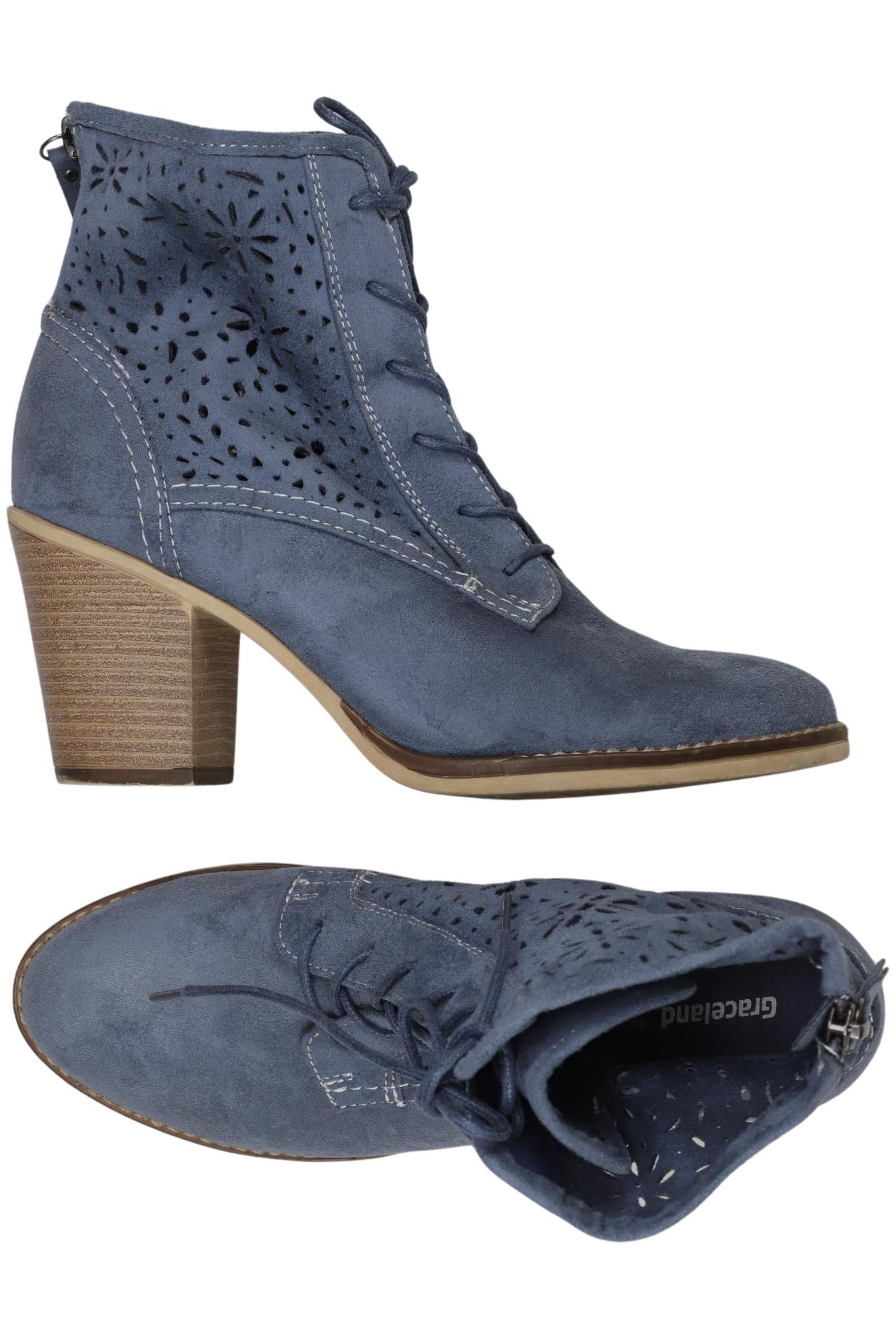 

Graceland Damen Stiefelette, blau, Gr. 39