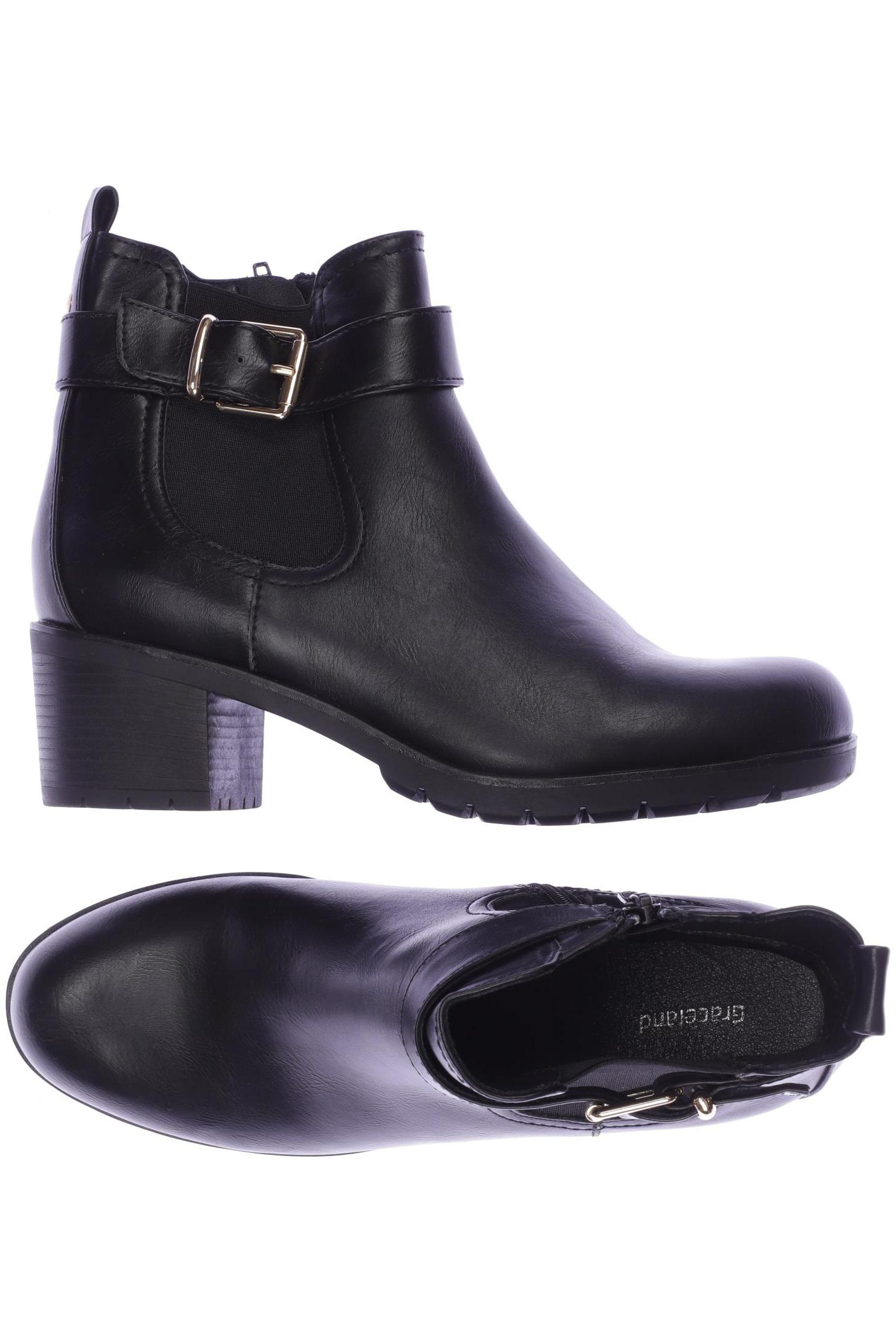 

Graceland Damen Stiefelette, schwarz, Gr. 42