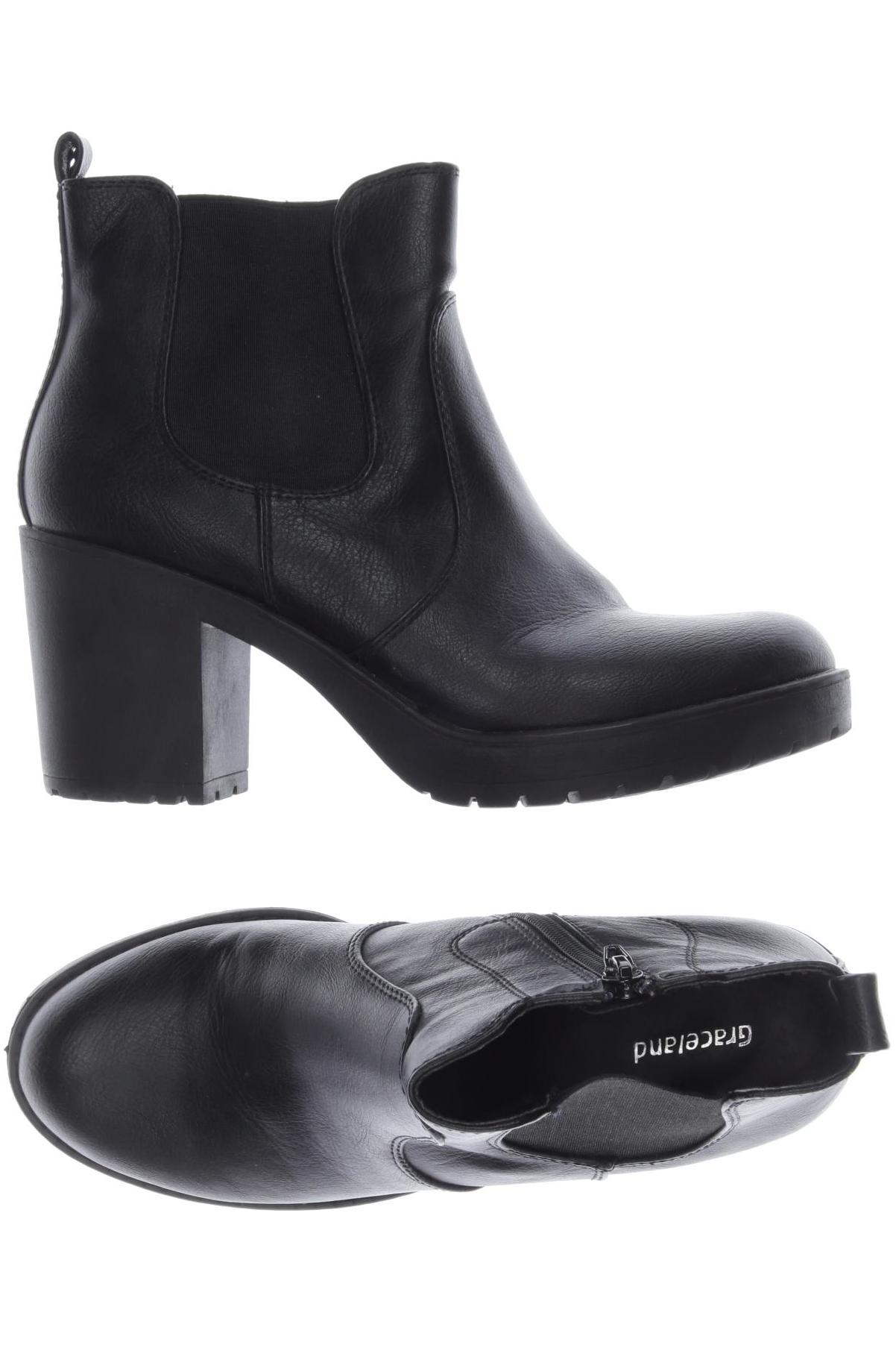 

Graceland Damen Stiefelette, schwarz, Gr. 39
