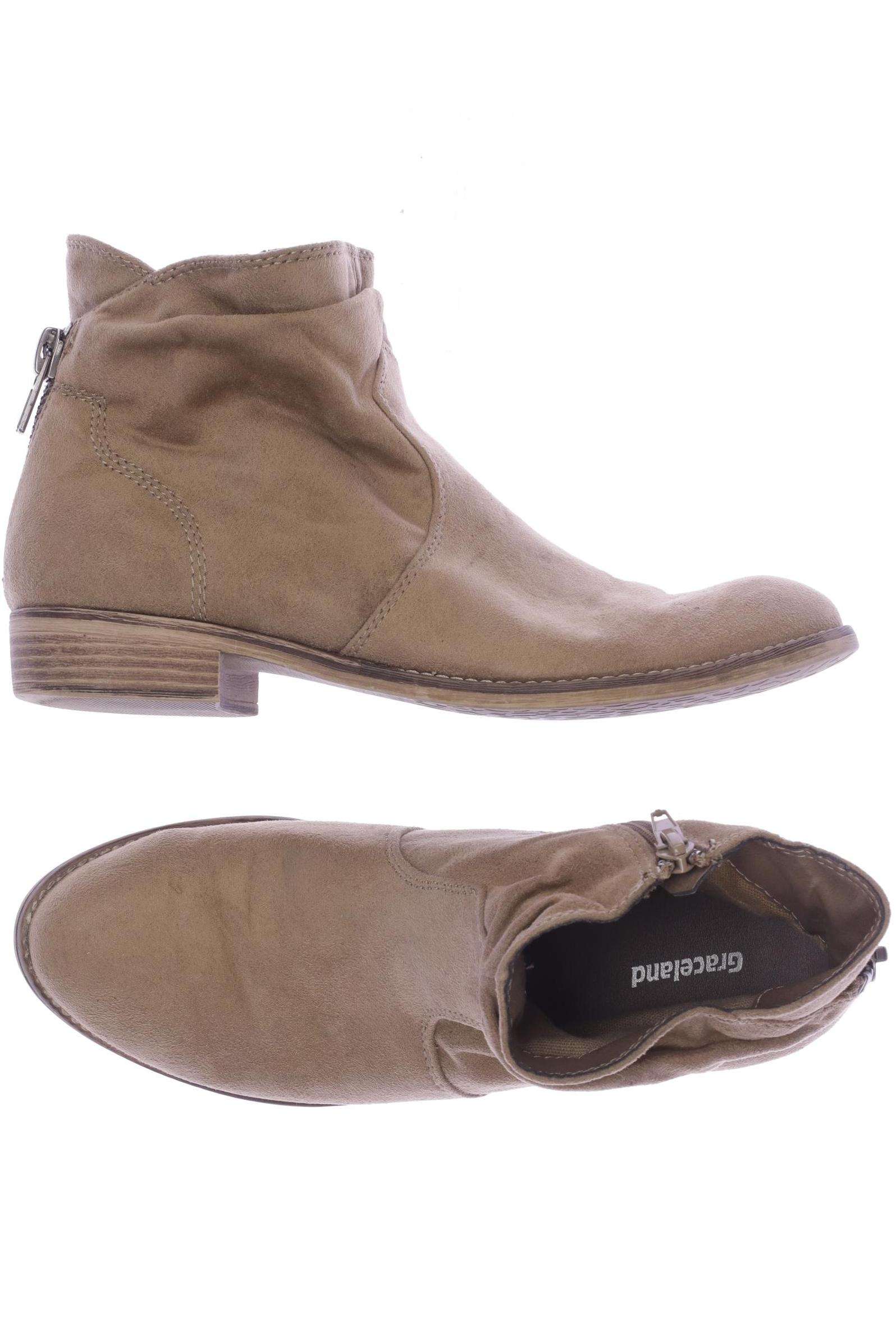 

Graceland Damen Stiefelette, beige, Gr. 38