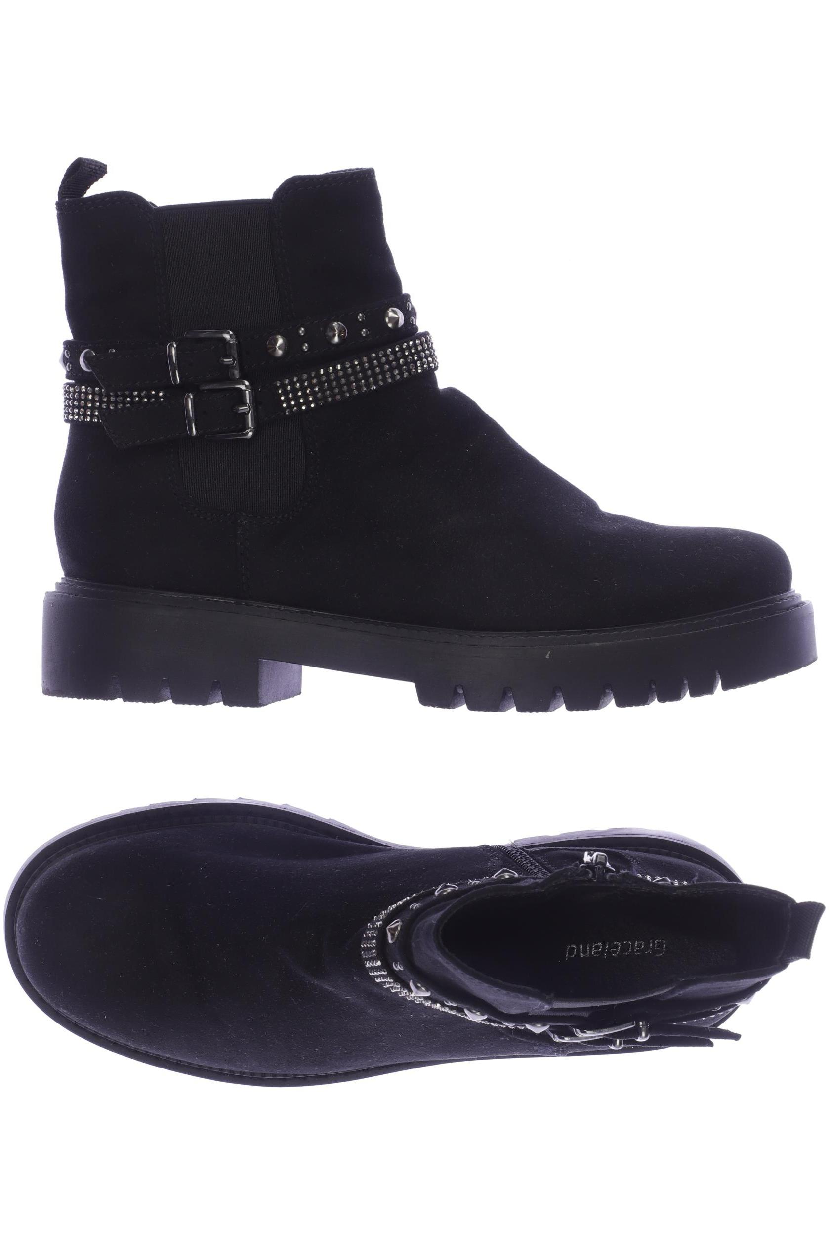 

Graceland Damen Stiefelette, schwarz, Gr. 38