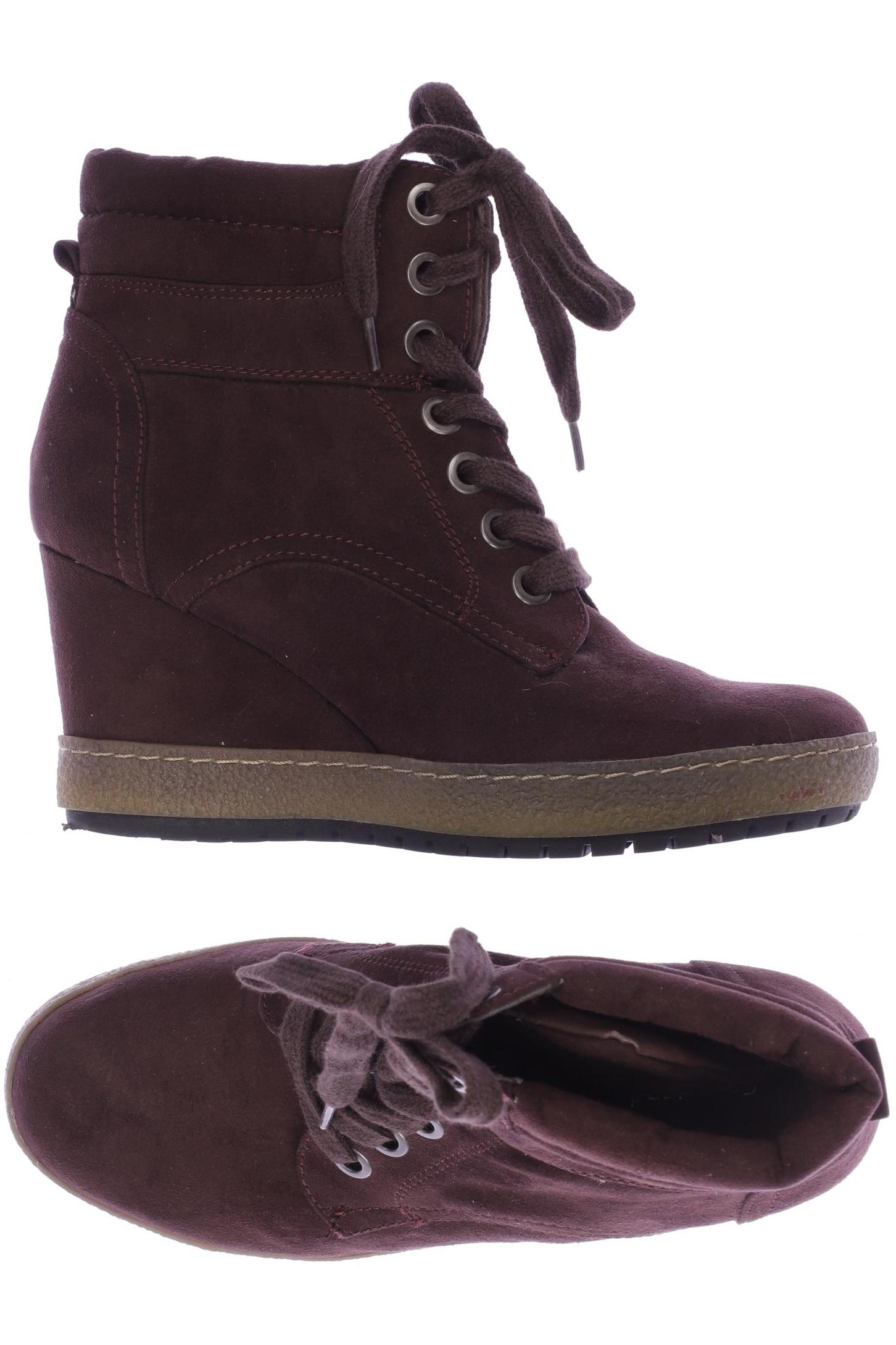 

Graceland Damen Stiefelette, bordeaux, Gr. 37