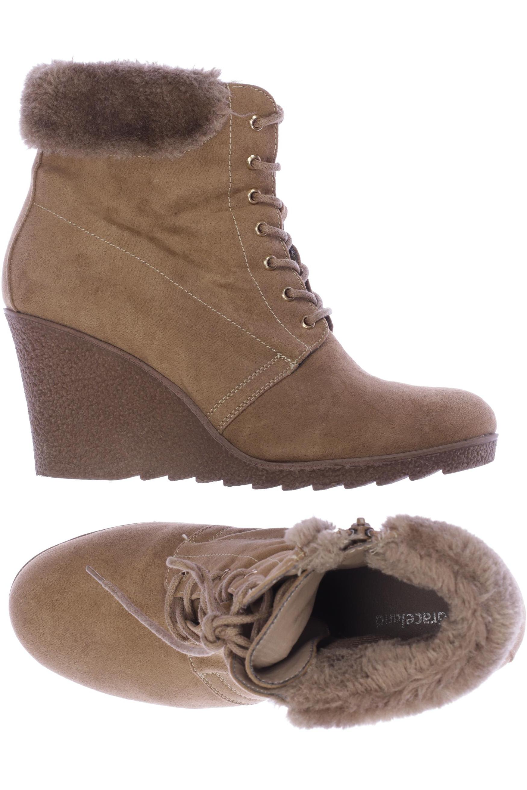 

Graceland Damen Stiefelette, beige, Gr. 38