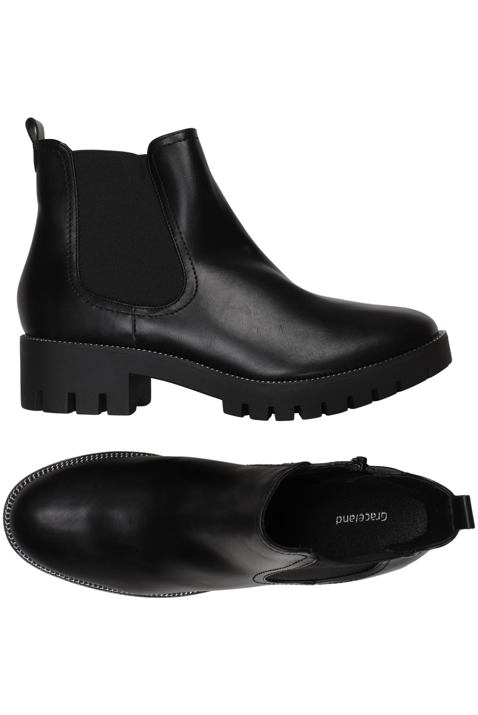 

Graceland Damen Stiefelette, schwarz, Gr. 44