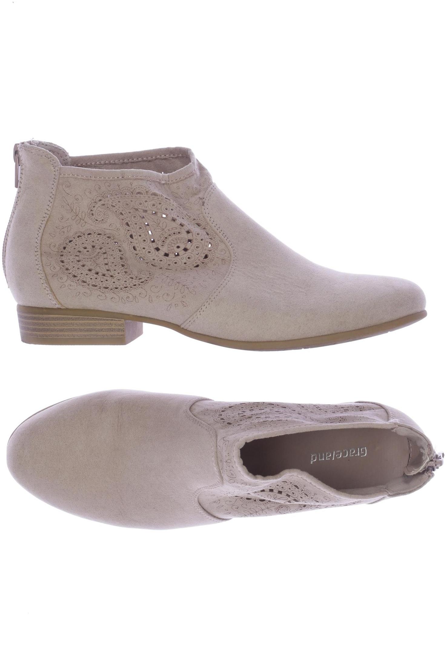 

Graceland Damen Stiefelette, beige, Gr. 37