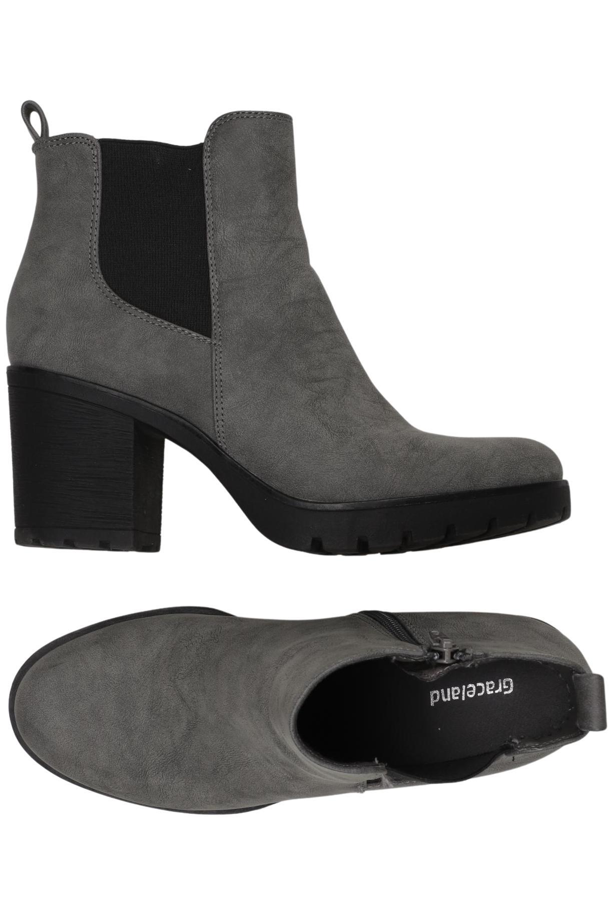 

Graceland Damen Stiefelette, grau, Gr. 38