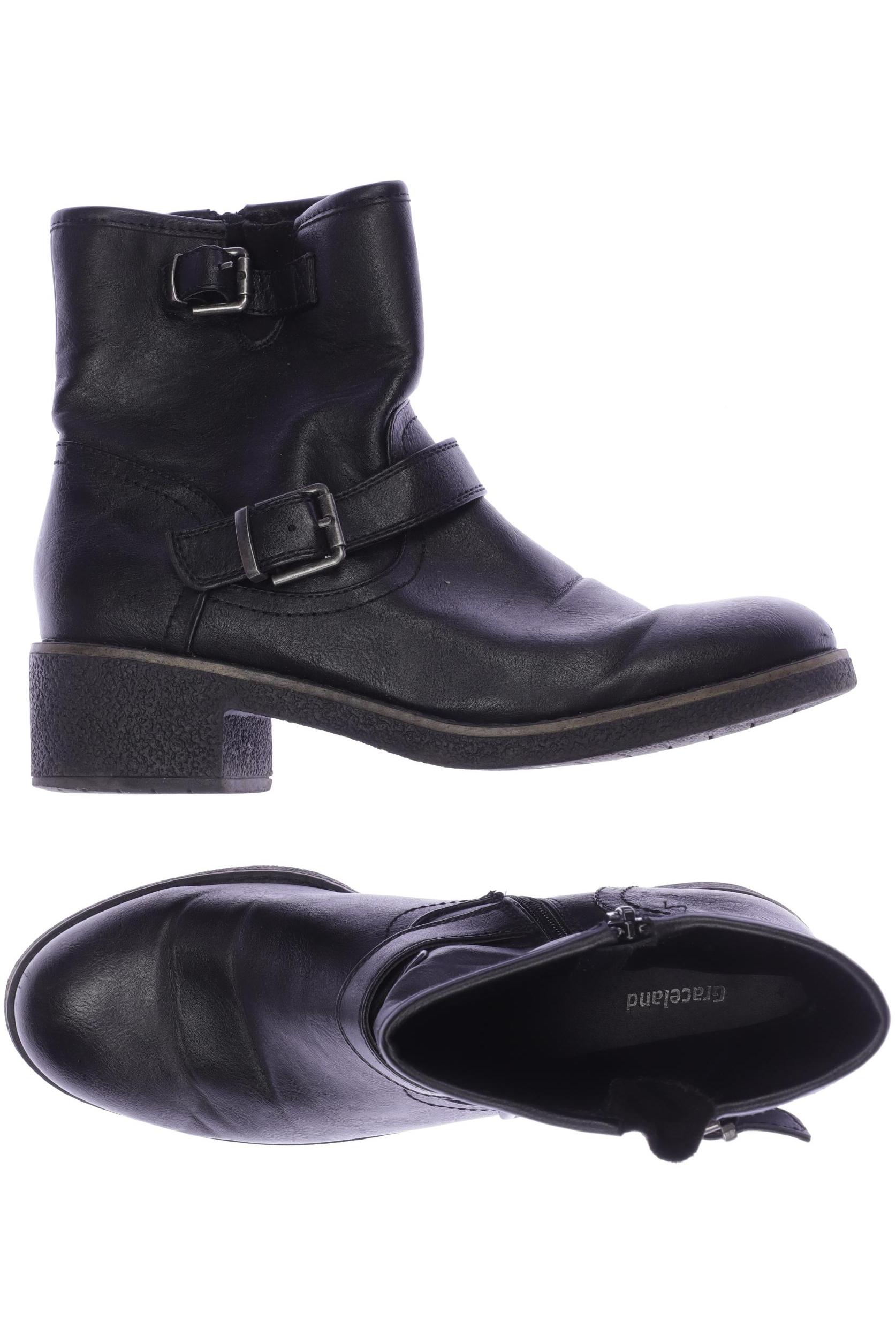 

Graceland Damen Stiefelette, schwarz, Gr. 43