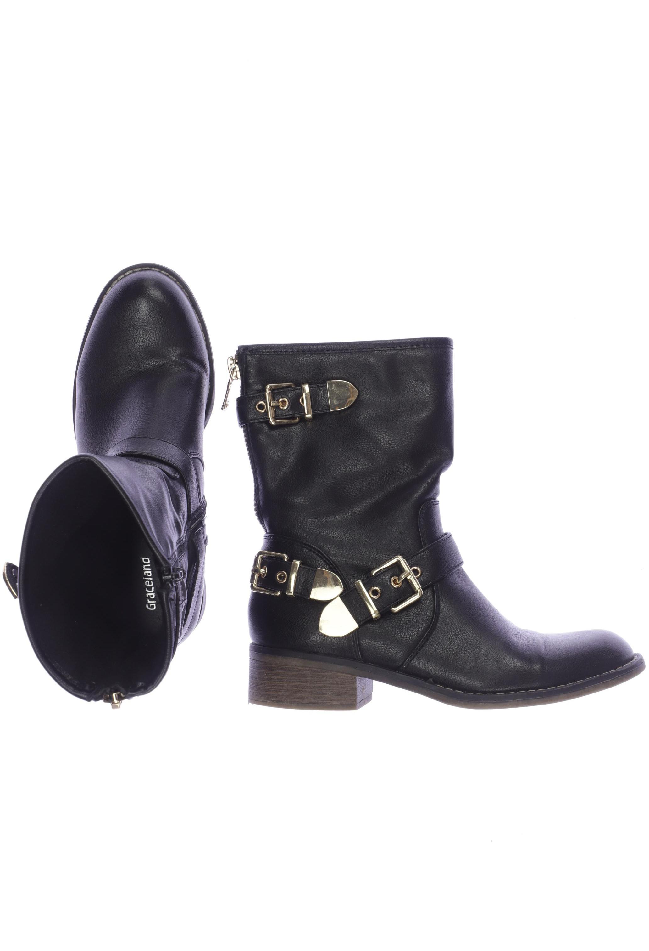 

Graceland Damen Stiefelette, schwarz