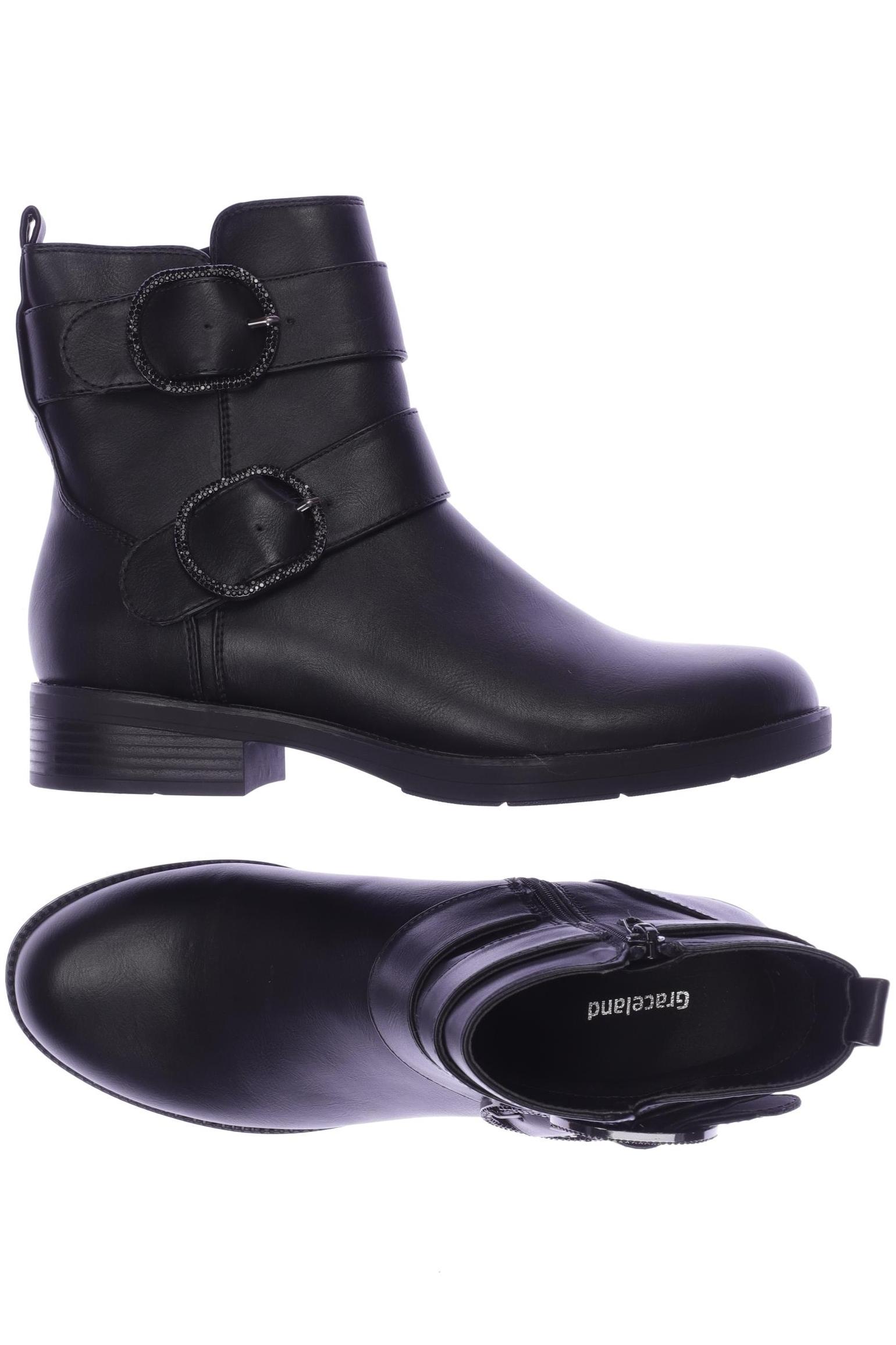 

Graceland Damen Stiefelette, schwarz, Gr. 39