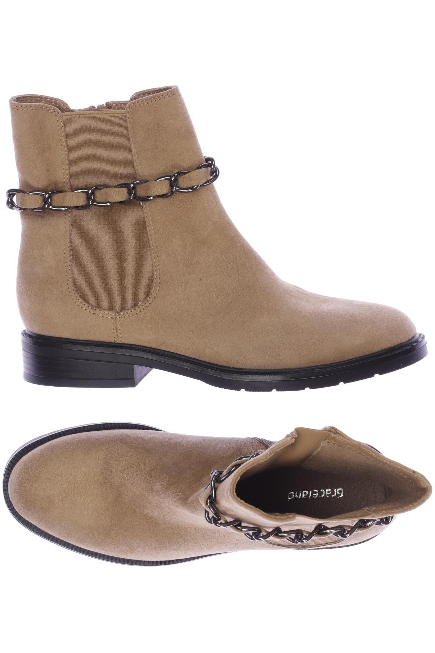 

Graceland Damen Stiefelette, beige, Gr. 36
