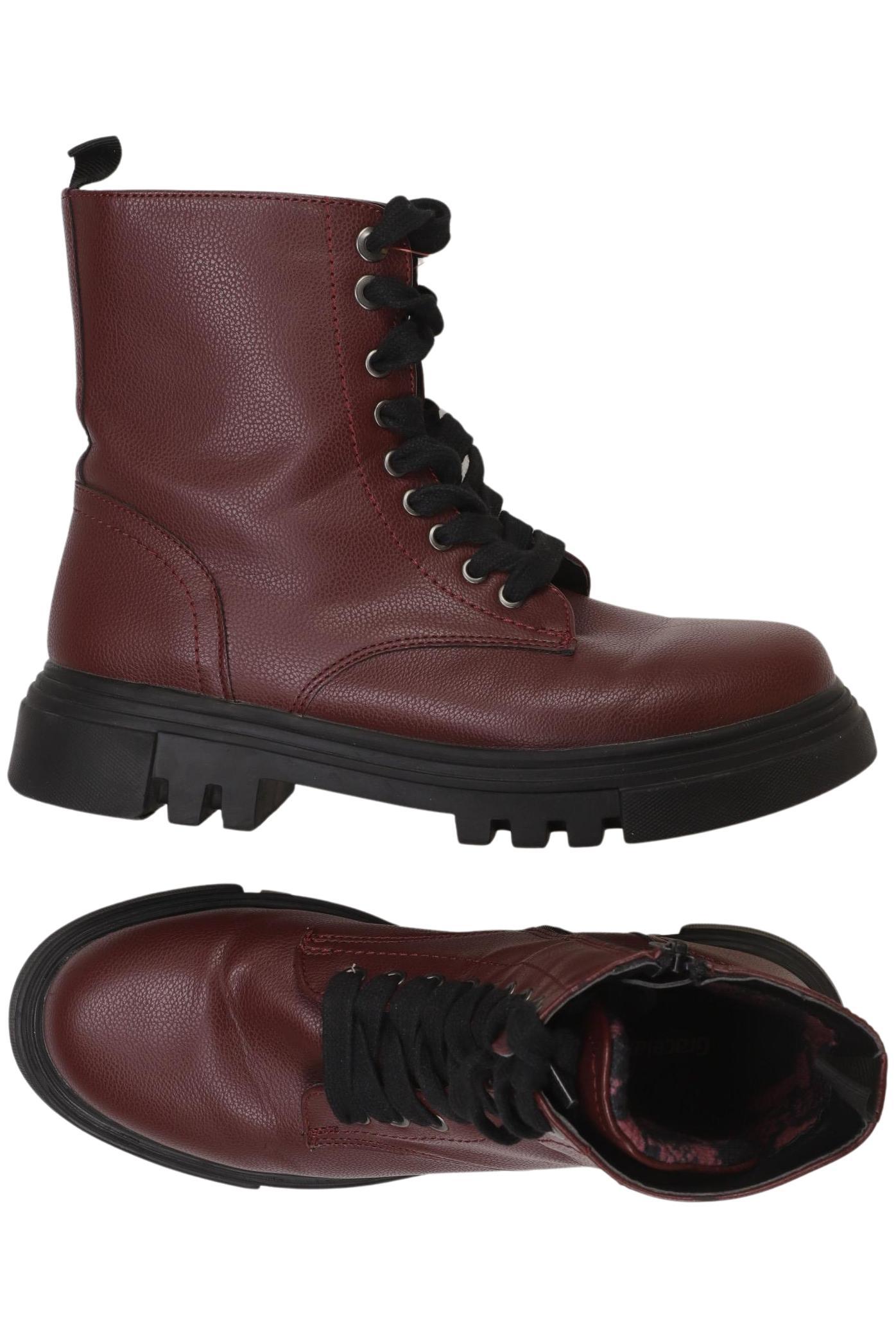 

Graceland Damen Stiefelette, bordeaux, Gr. 40