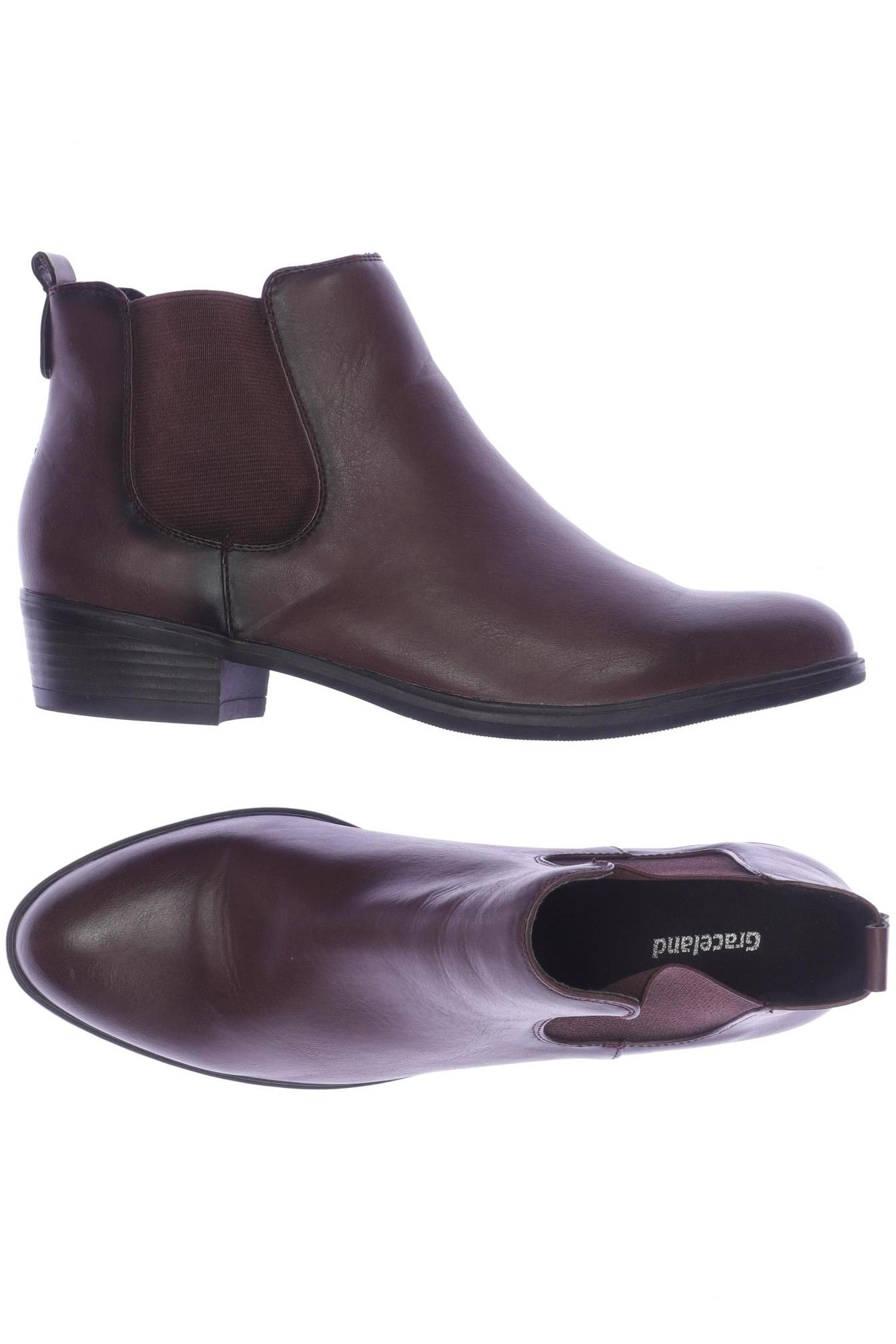 

Graceland Damen Stiefelette, bordeaux, Gr. 41