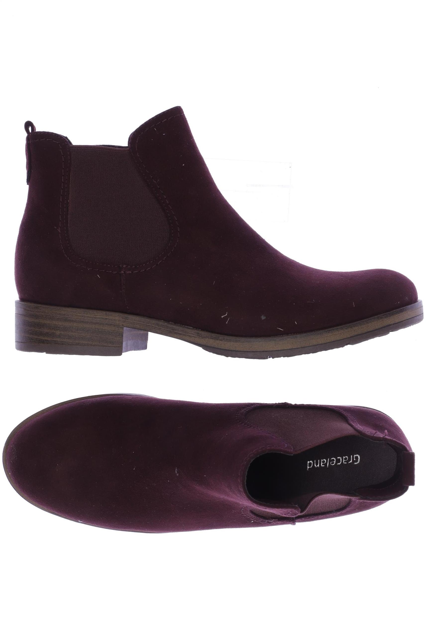 

Graceland Damen Stiefelette, bordeaux, Gr. 39