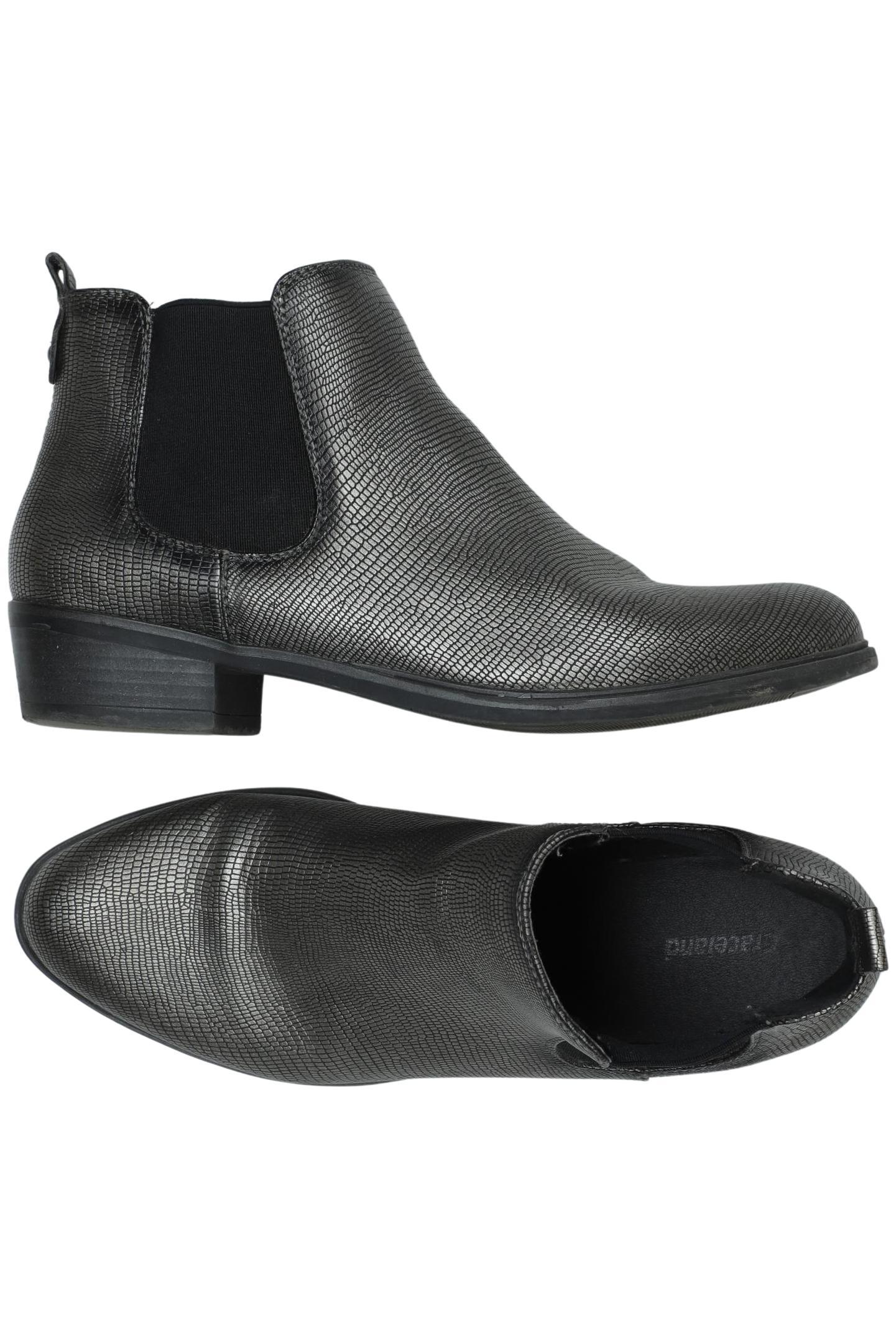 

Graceland Damen Stiefelette, silber, Gr. 40