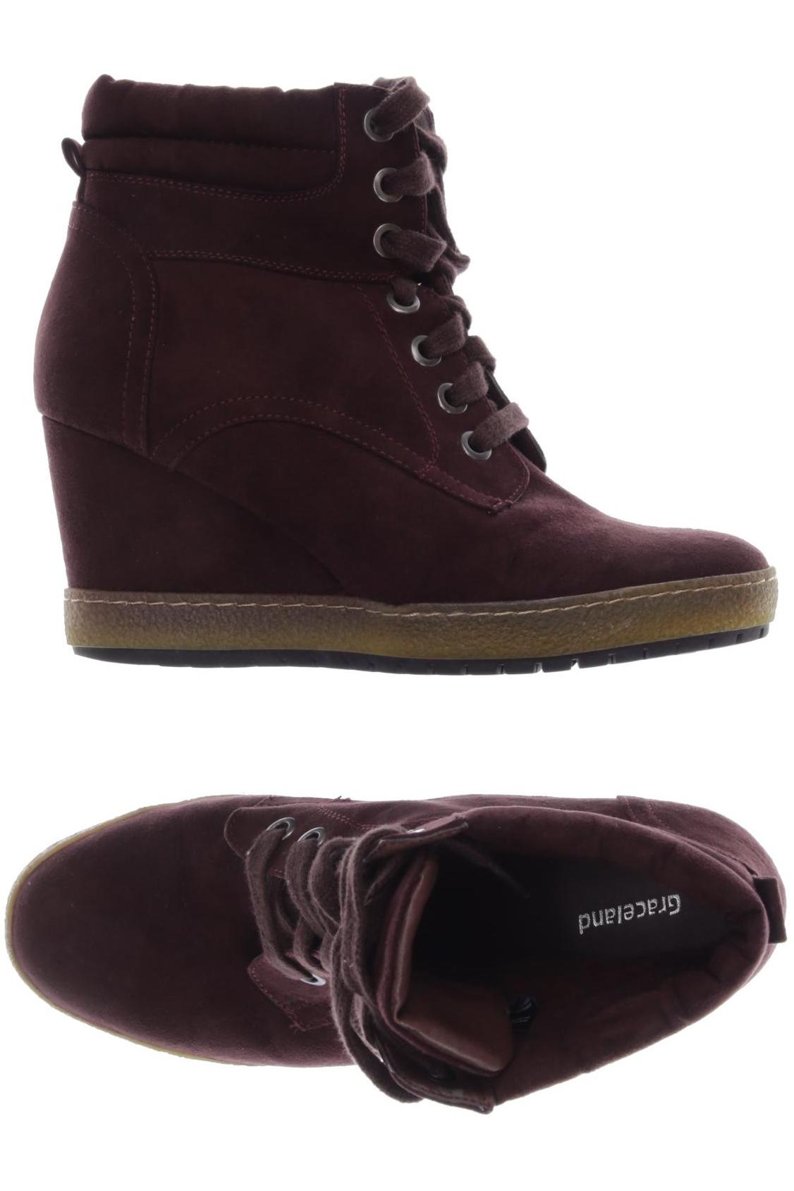 

Graceland Damen Stiefelette, bordeaux, Gr. 40