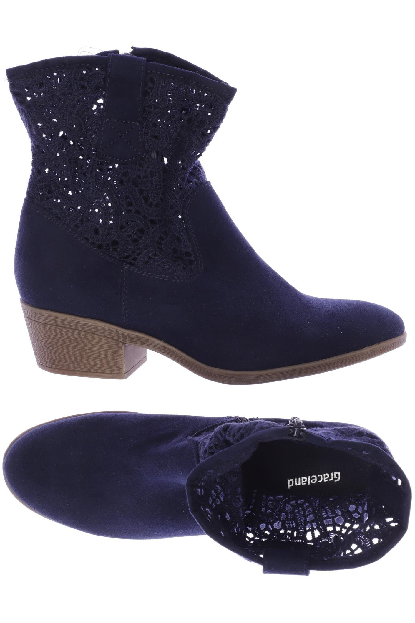 

Graceland Damen Stiefelette, blau, Gr. 38