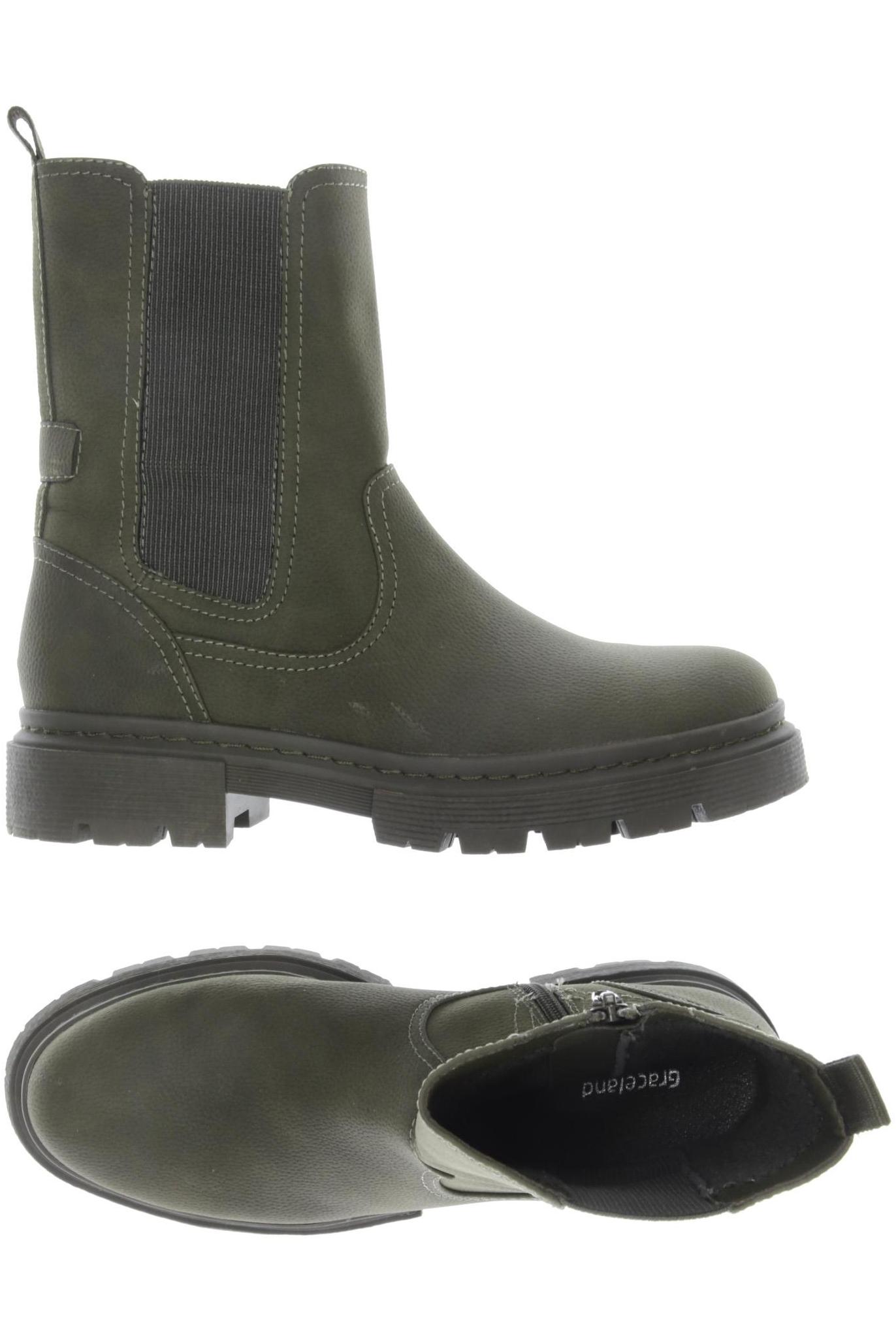 

Graceland Damen Stiefelette, grün, Gr. 39