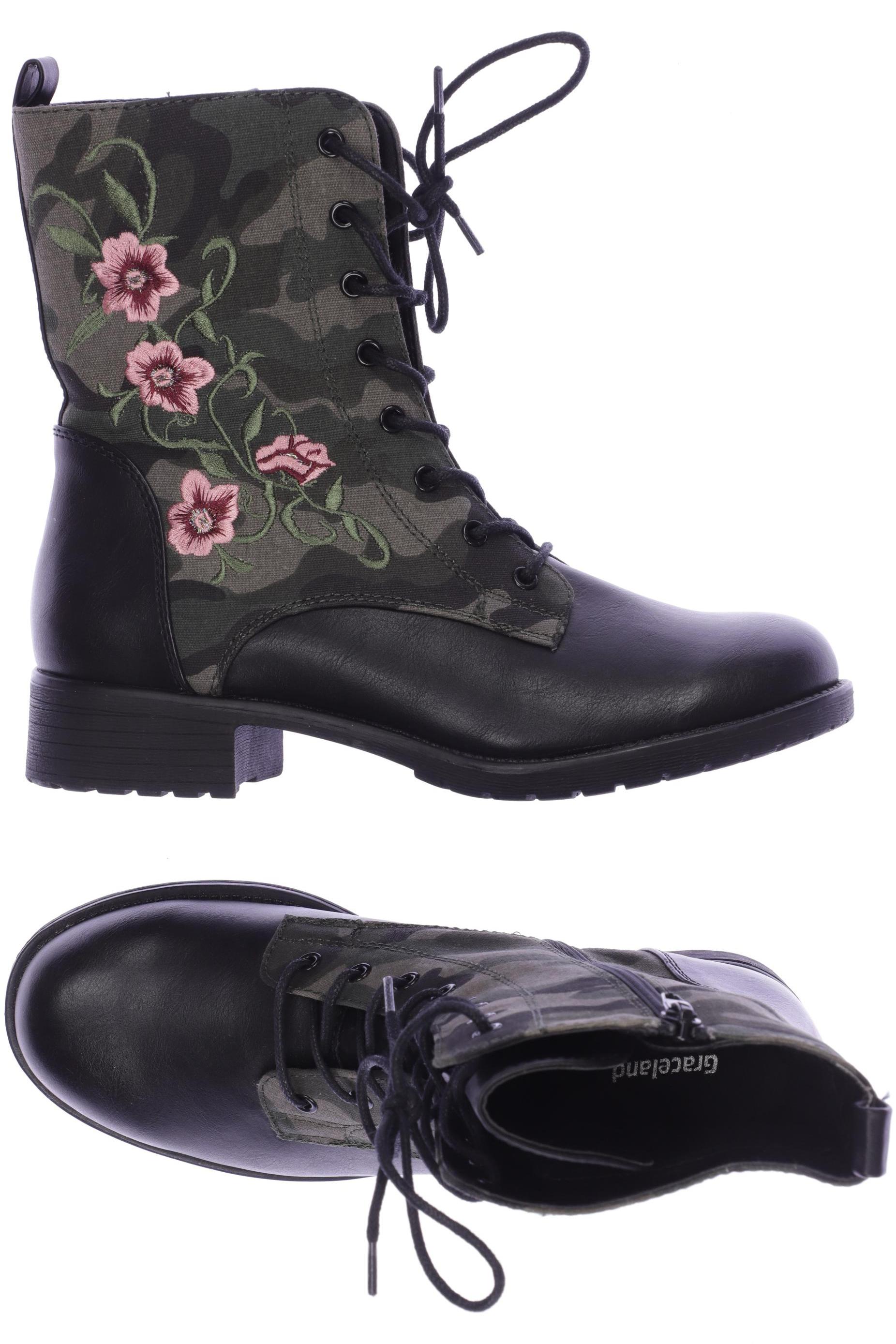 

Graceland Damen Stiefelette, grün, Gr. 40