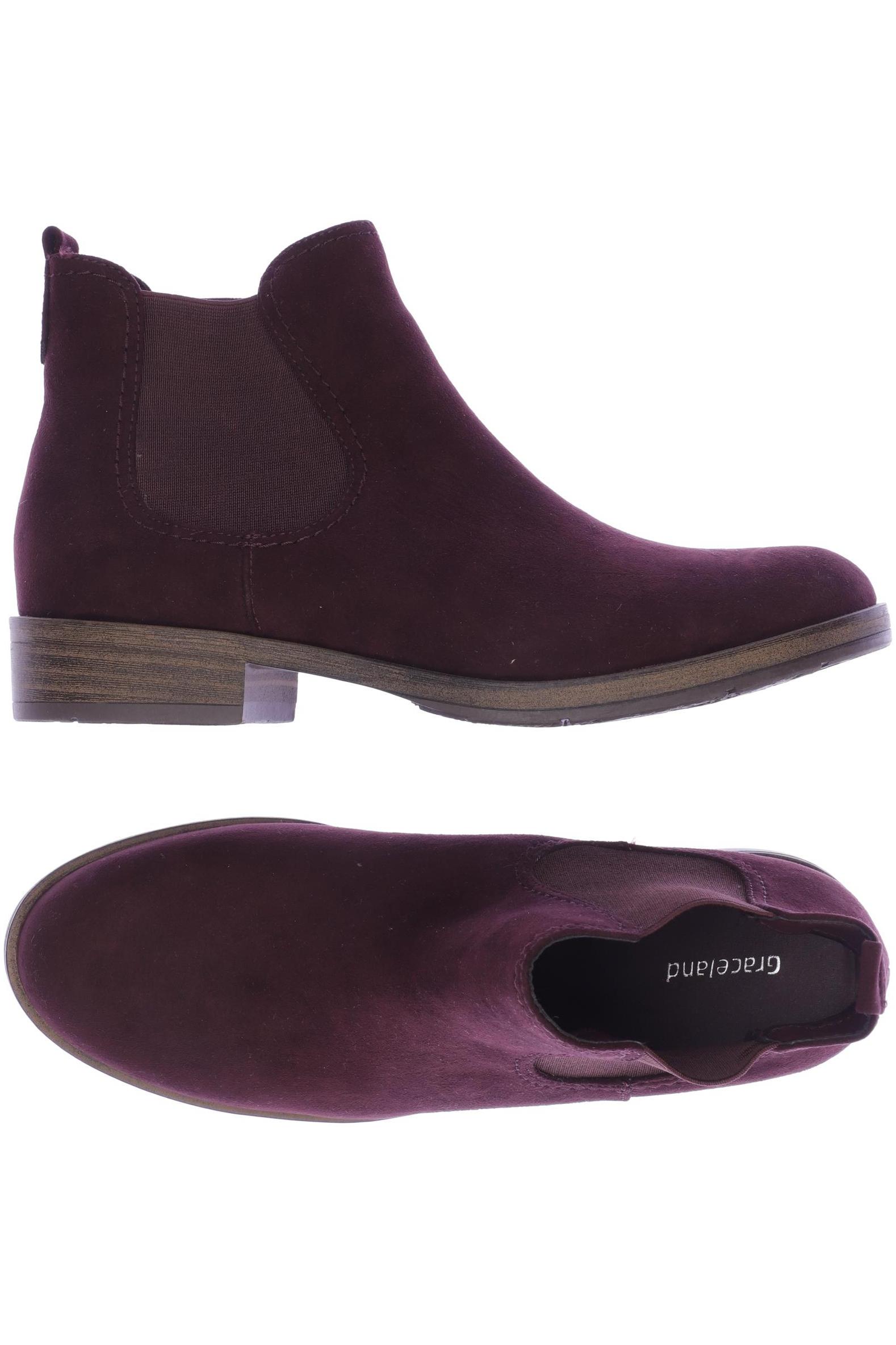 

Graceland Damen Stiefelette, bordeaux, Gr. 39
