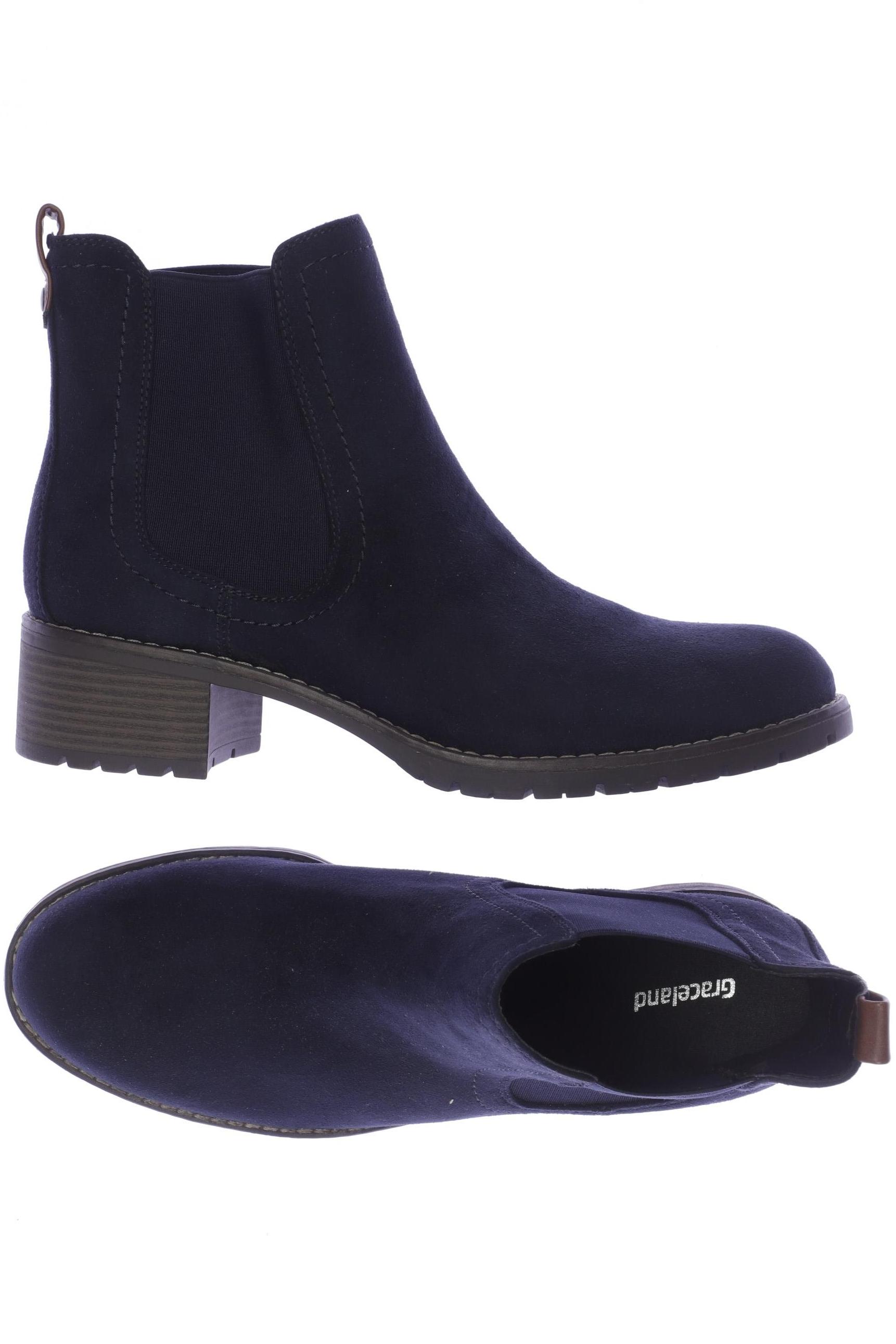 

Graceland Damen Stiefelette, marineblau, Gr. 42