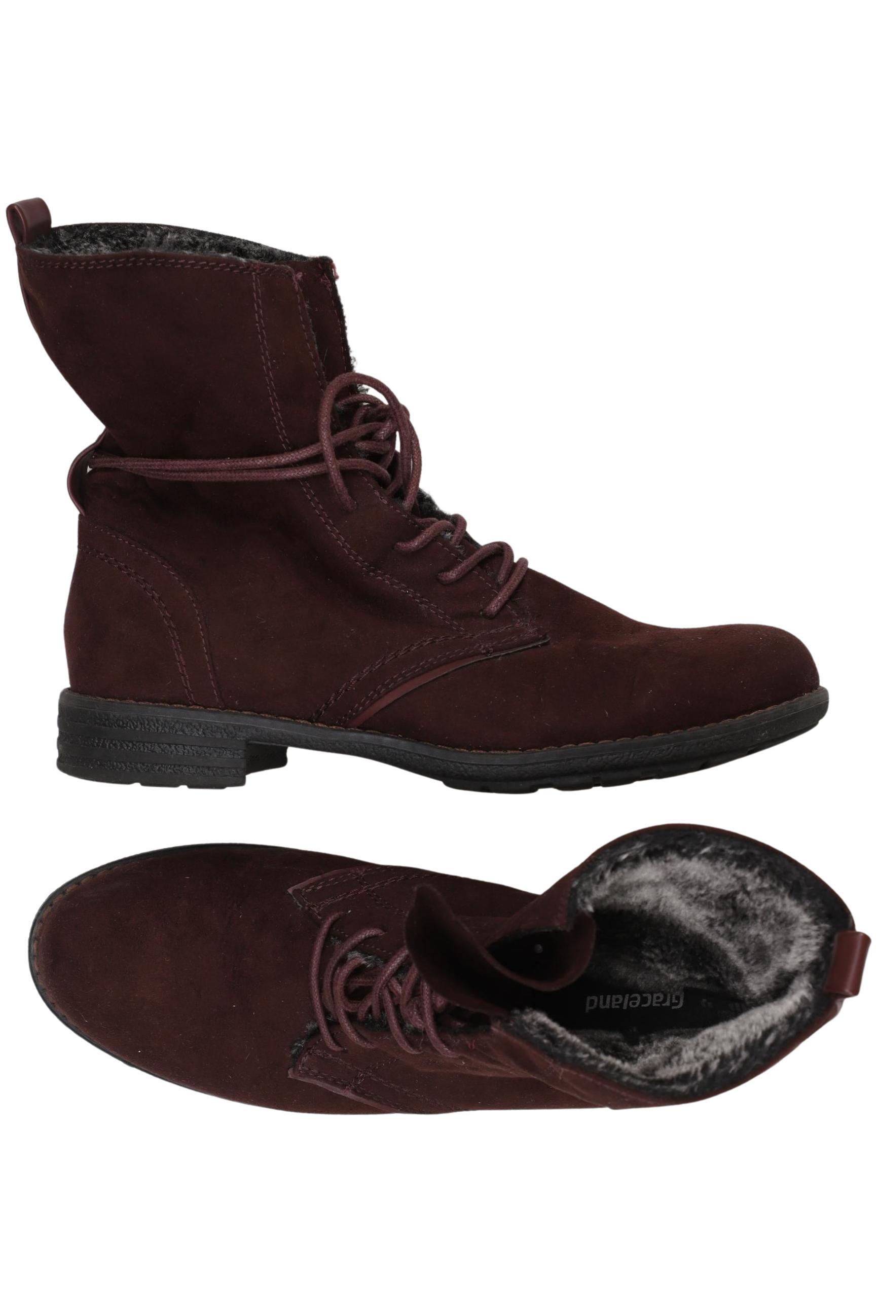 

Graceland Damen Stiefelette, bordeaux, Gr. 38