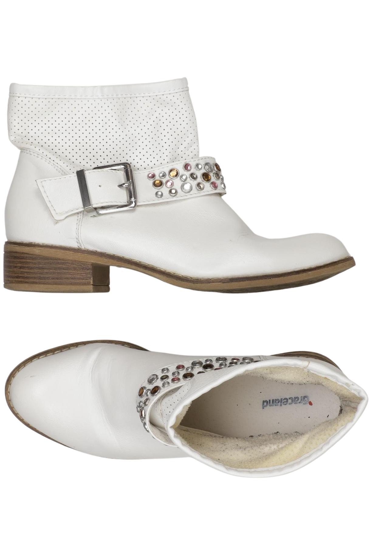 

Graceland Damen Stiefelette, weiß, Gr. 38