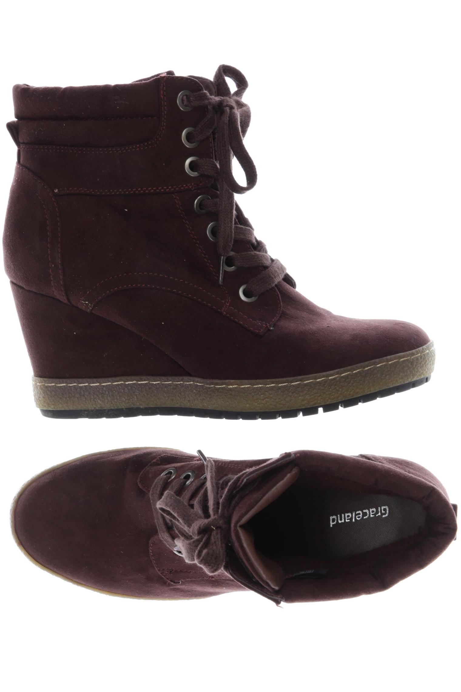 

Graceland Damen Stiefelette, bordeaux, Gr. 40