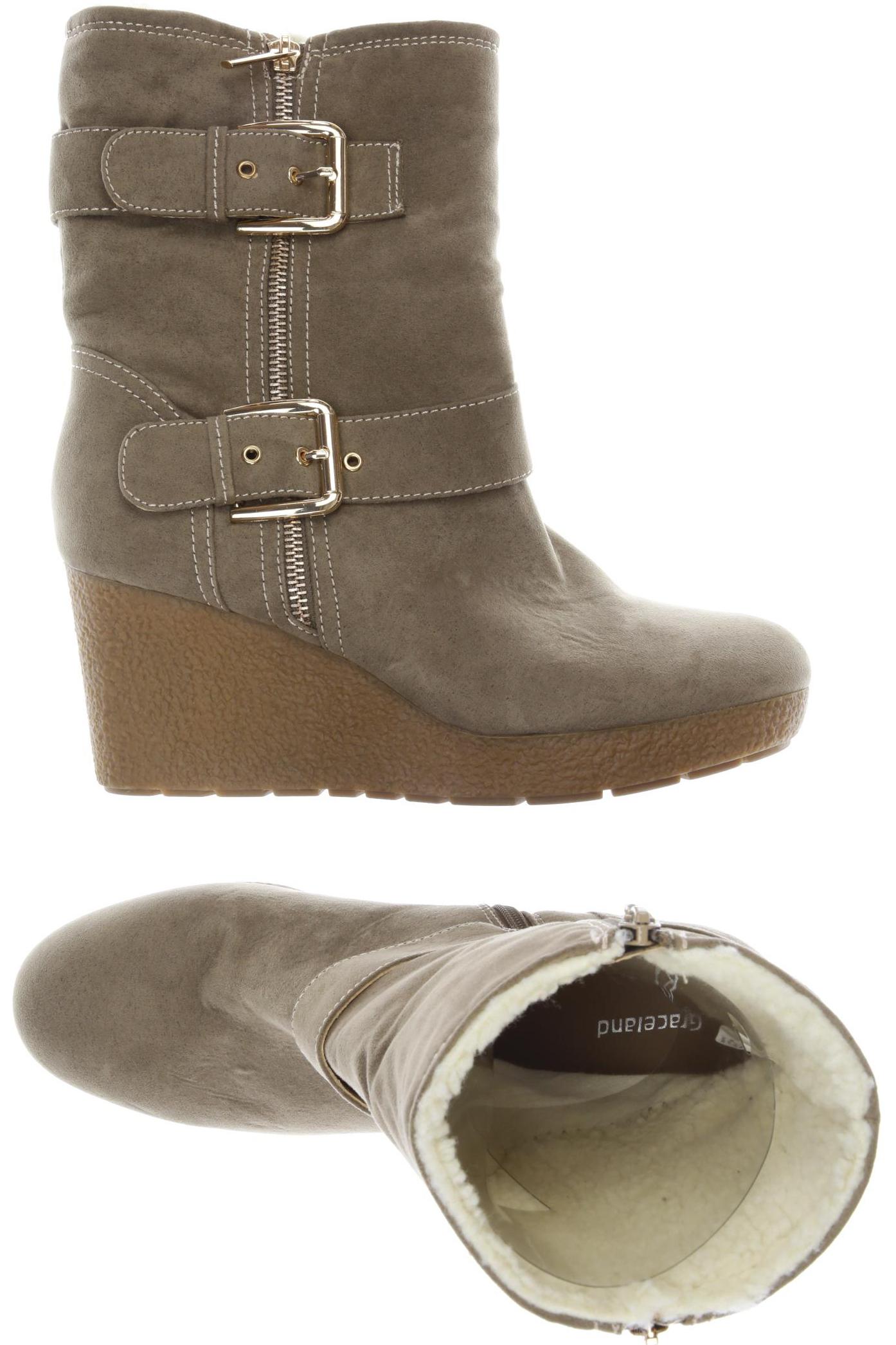 

Graceland Damen Stiefelette, beige, Gr. 40