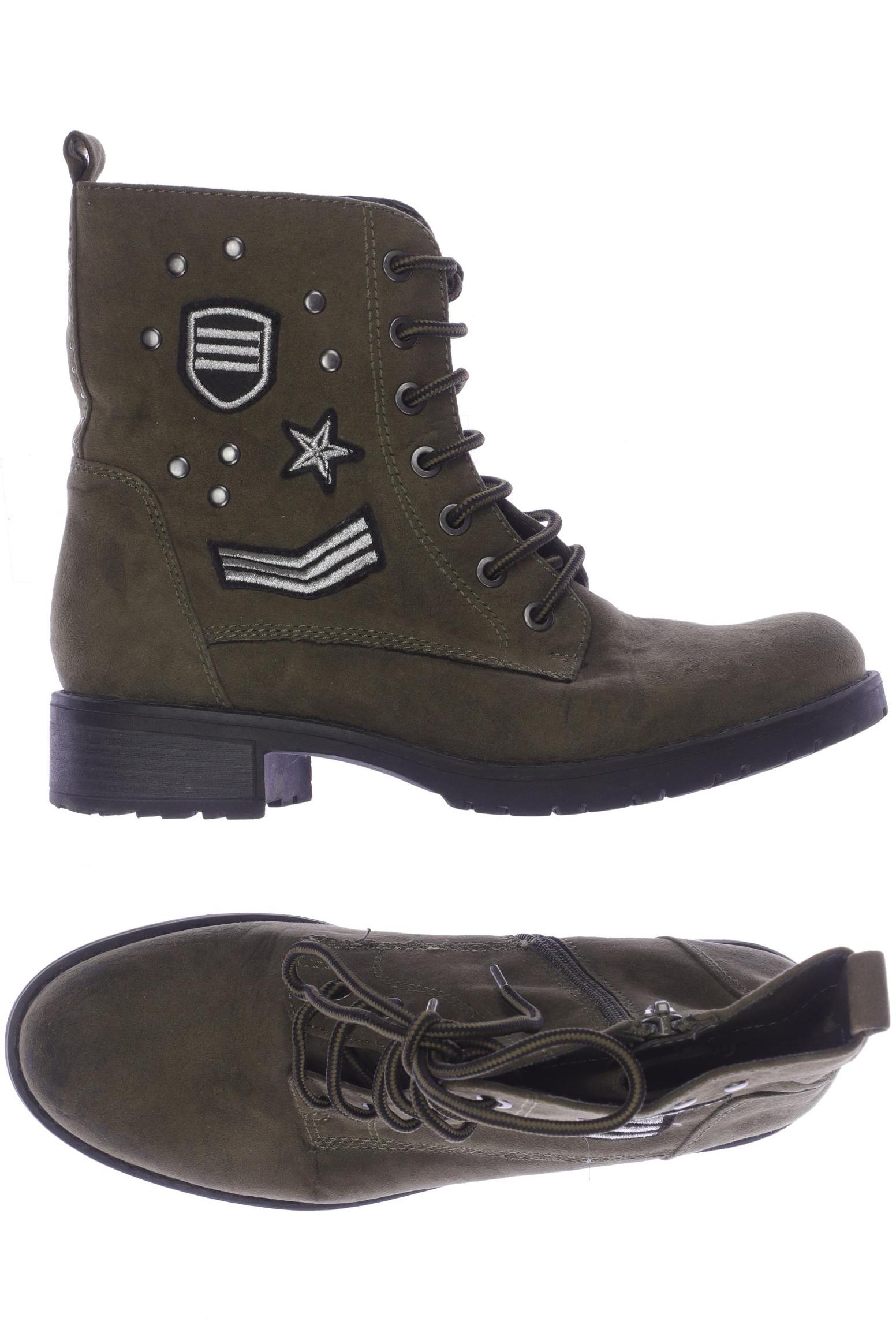 

Graceland Damen Stiefelette, grün, Gr. 37