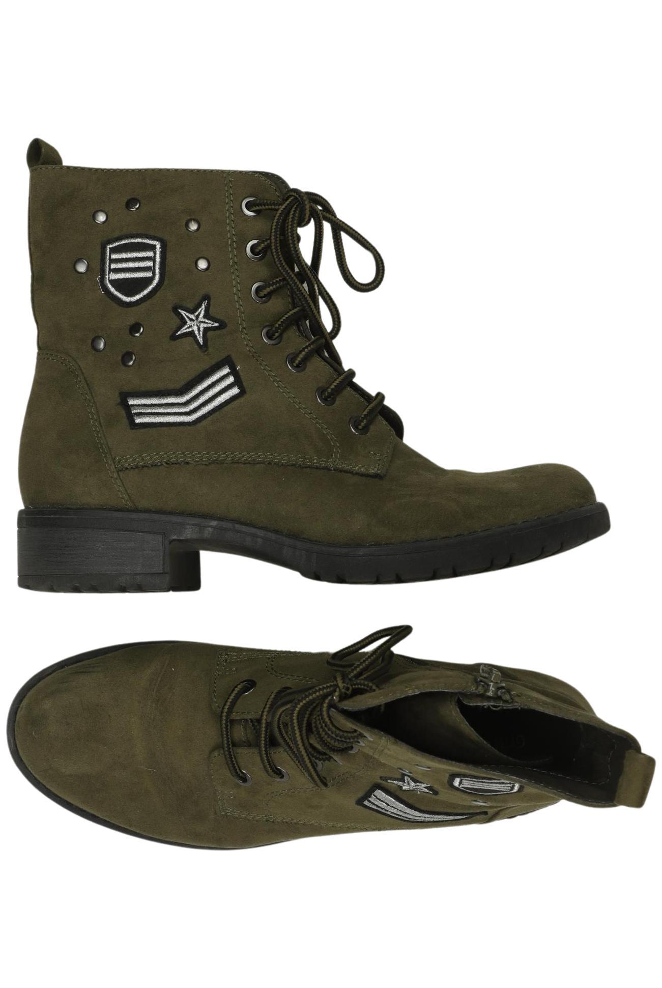 

Graceland Damen Stiefelette, grün, Gr. 38