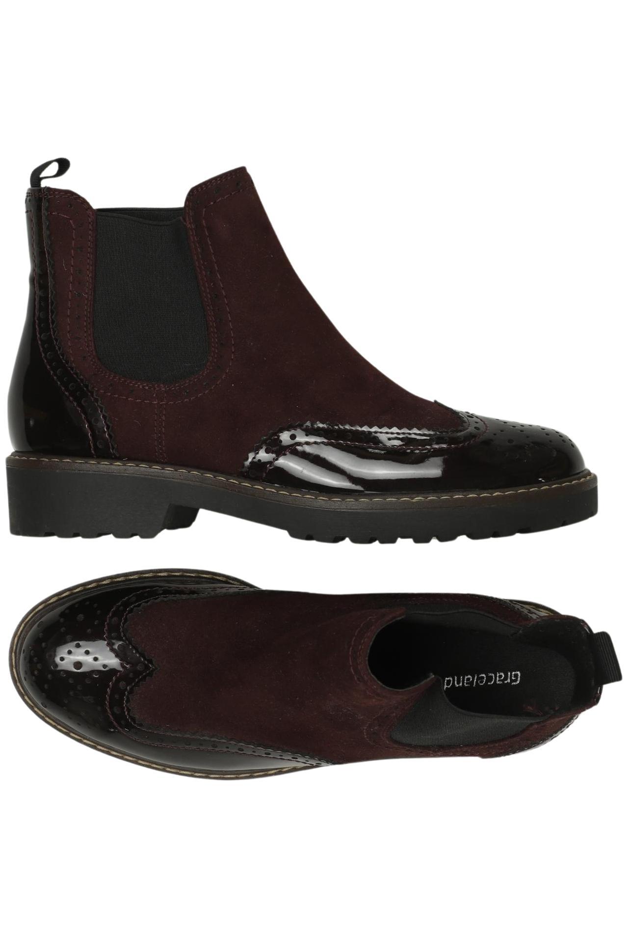 

Graceland Damen Stiefelette, bordeaux, Gr. 38