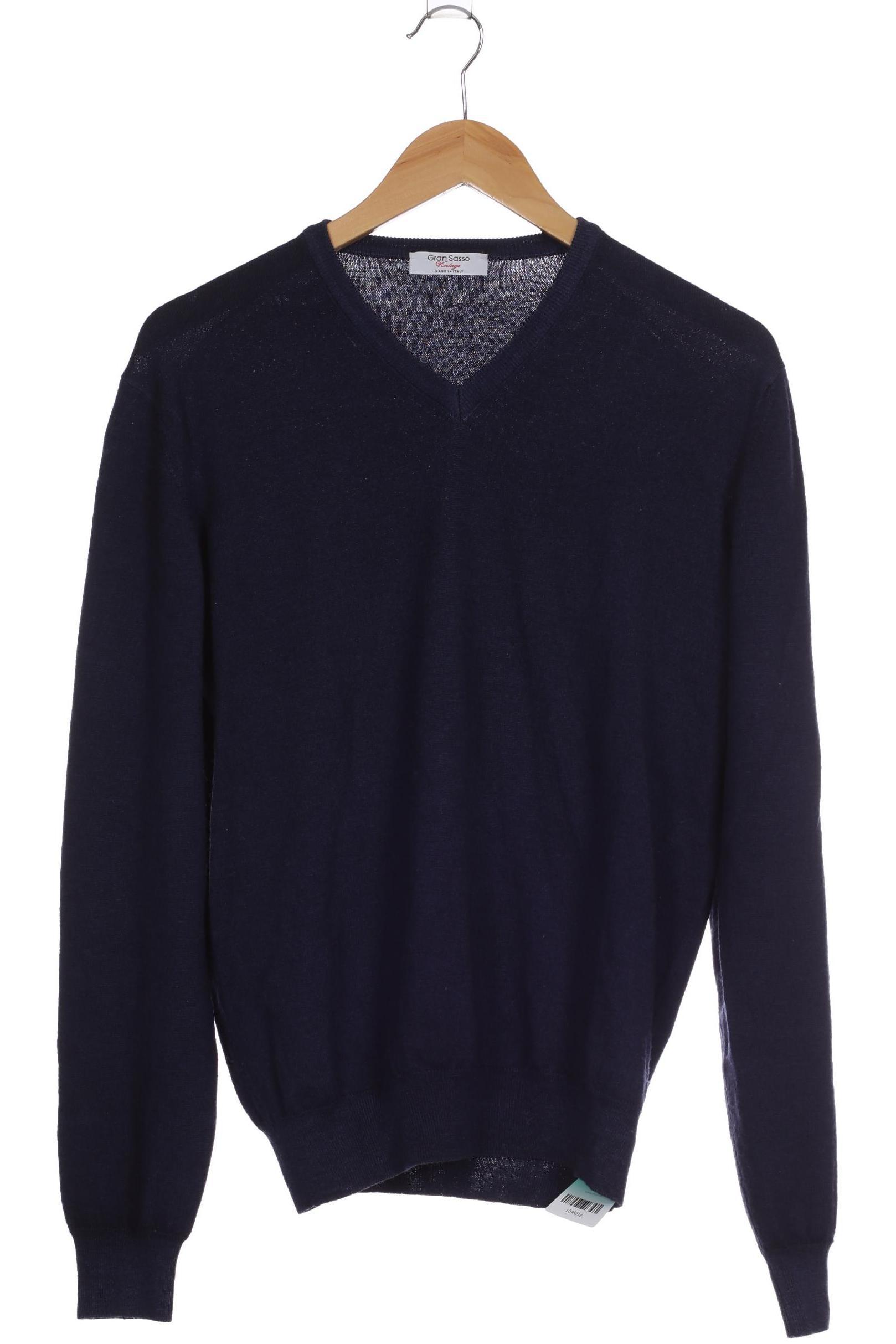 Thumbnail - Gran Sasso Herren Pullover, blau, Gr. 50