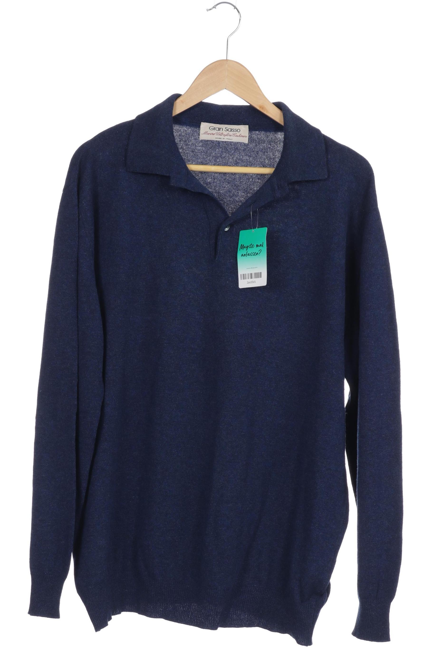 

Gran Sasso Herren Pullover, blau, Gr.