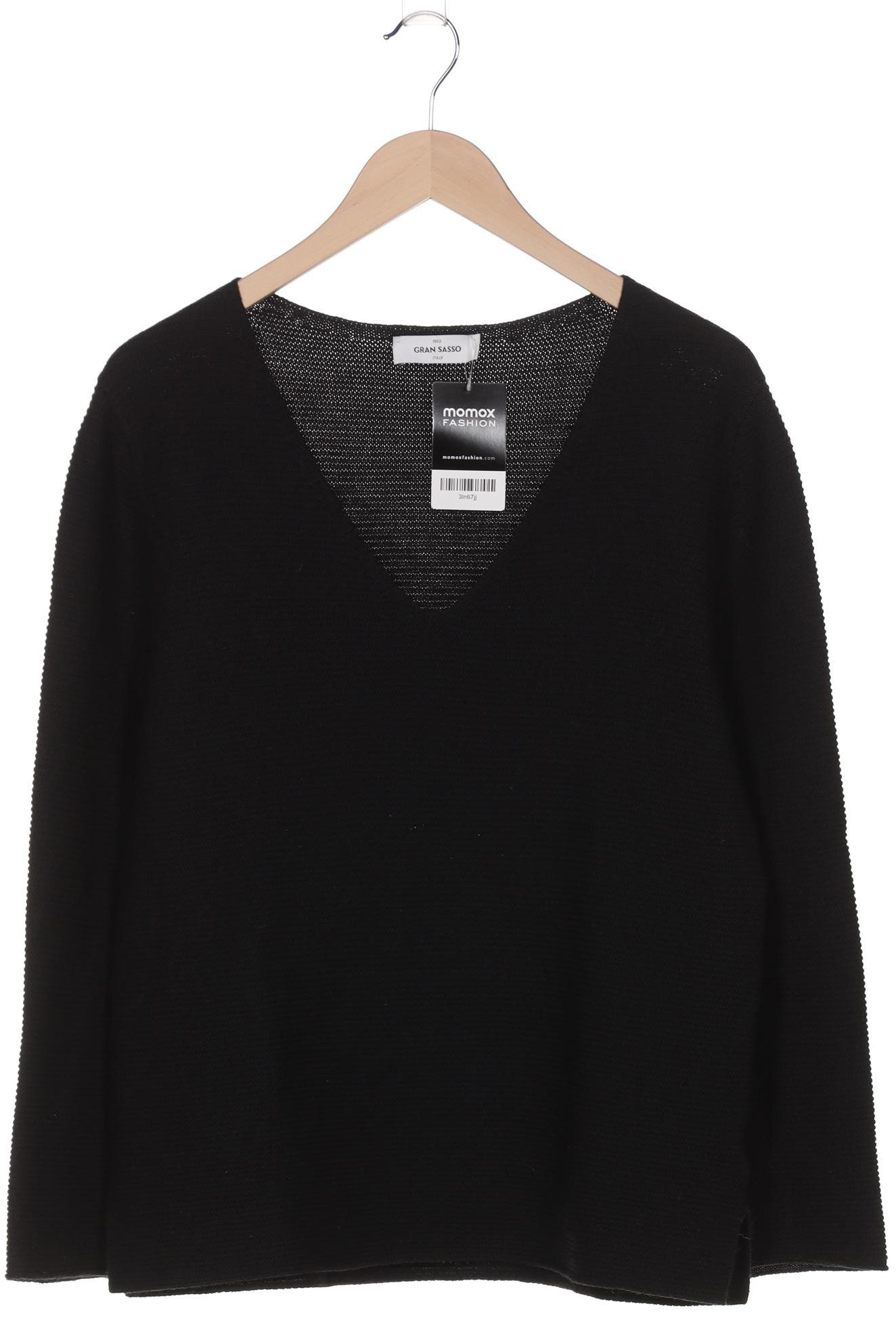 

Gran Sasso Damen Pullover, schwarz, Gr. 48
