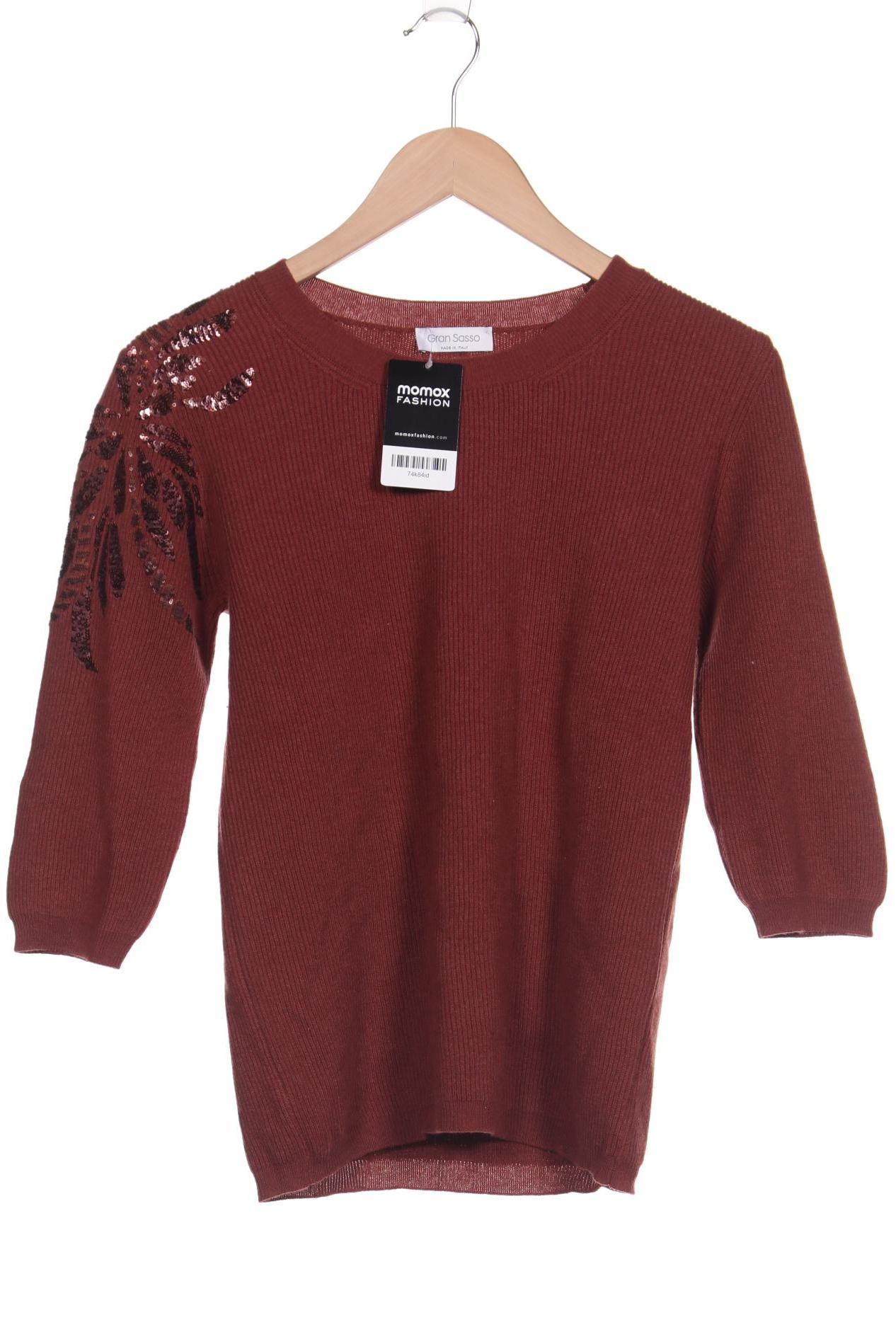 

Gran Sasso Damen Pullover, rot, Gr. 42