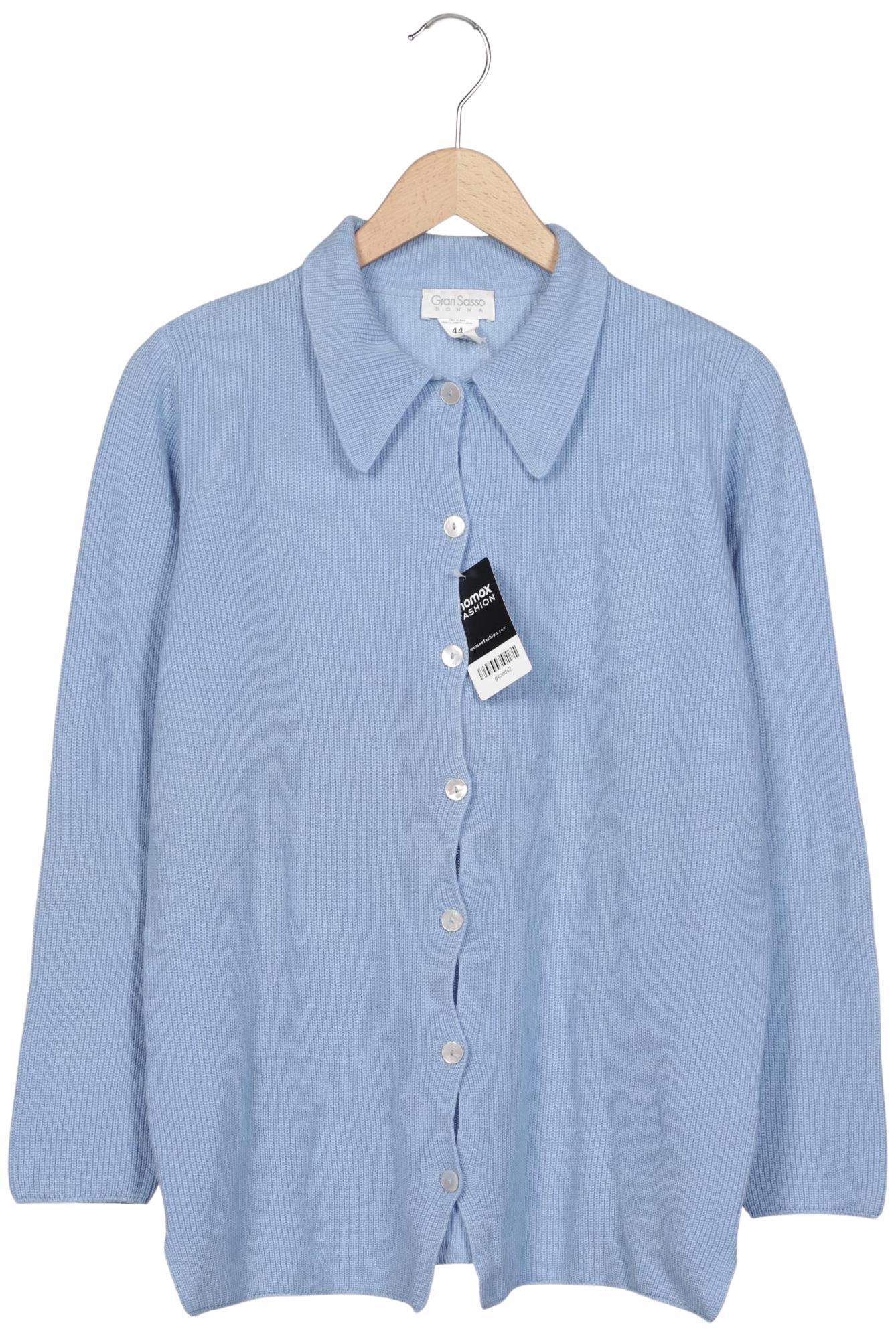 

Gran Sasso Damen Strickjacke, hellblau, Gr. 44