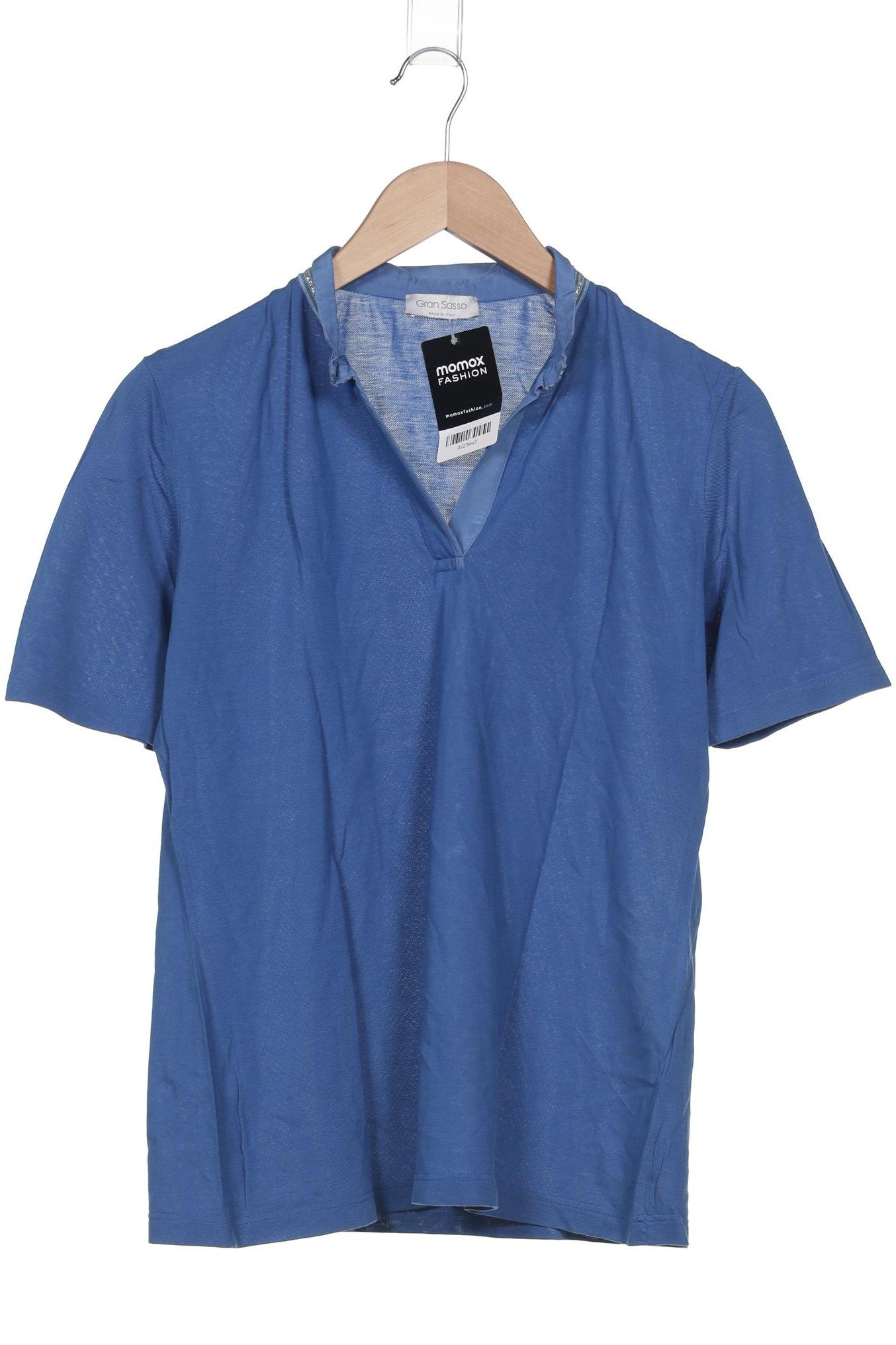 

Gran Sasso Damen T-Shirt, blau, Gr. 46