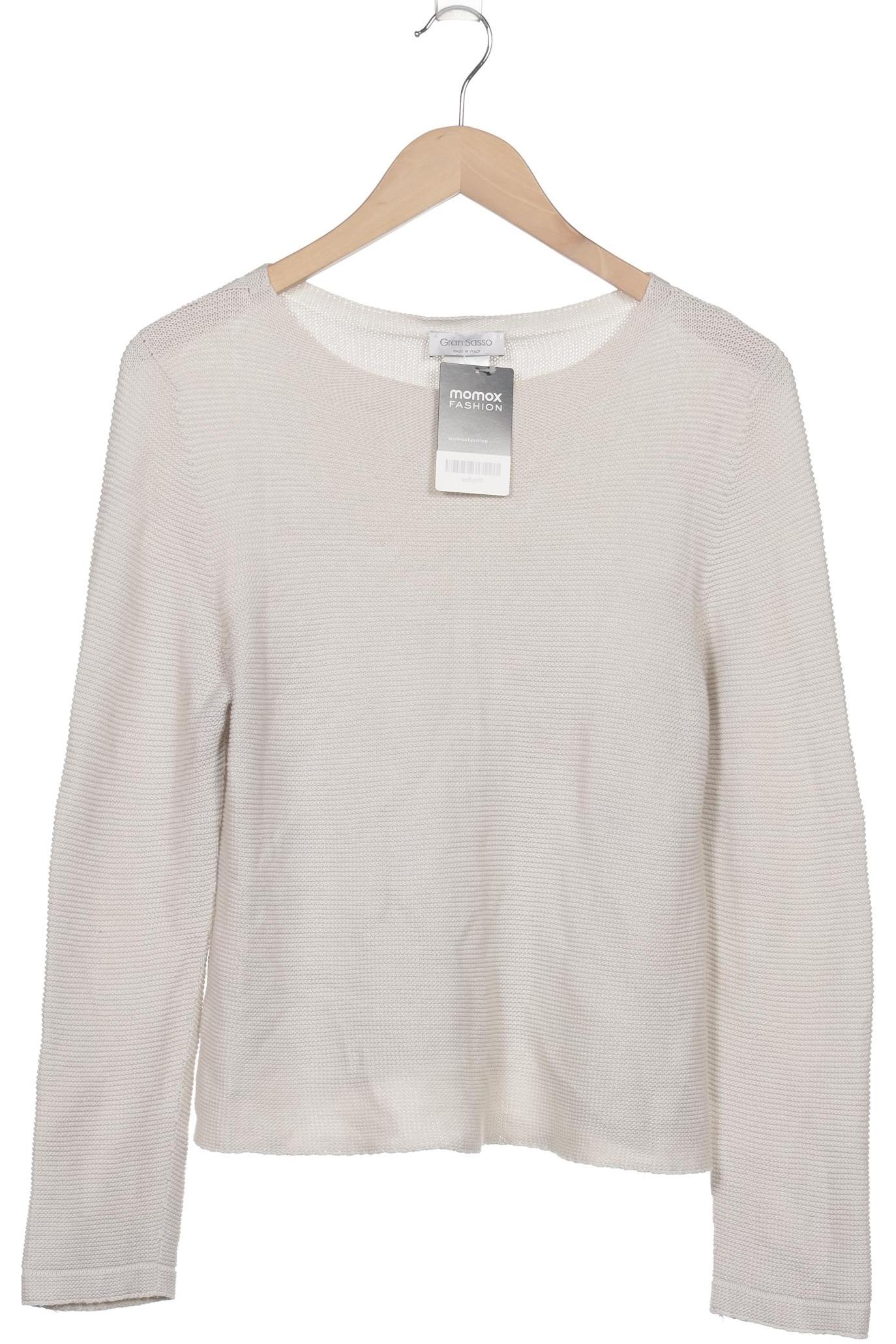 

Gran Sasso Damen Pullover, weiß, Gr. 42