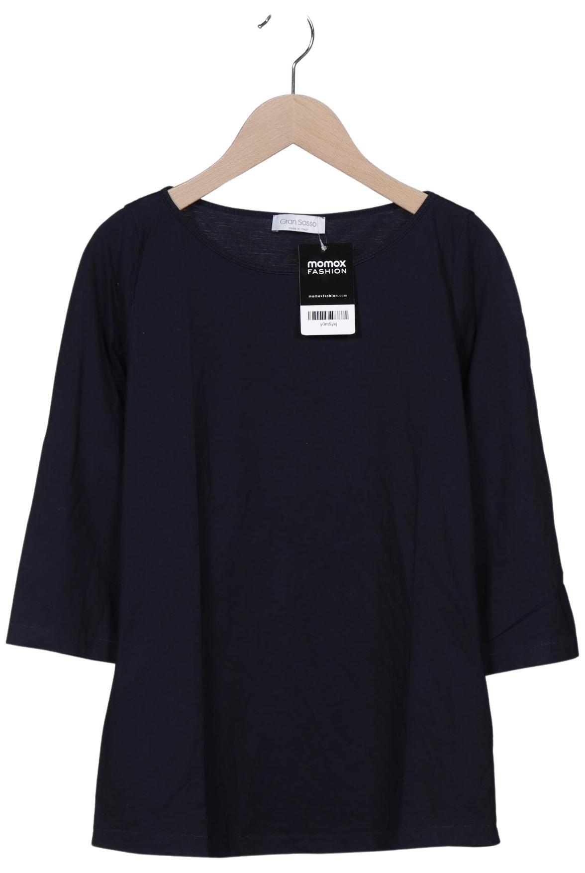 

Gran Sasso Damen Langarmshirt, marineblau, Gr. 44